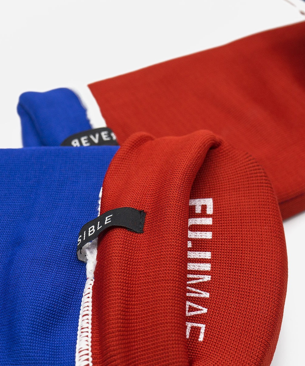 Fujimae Reversible 2.0 Schienbein- und Spannschutz - Blau/Rot
