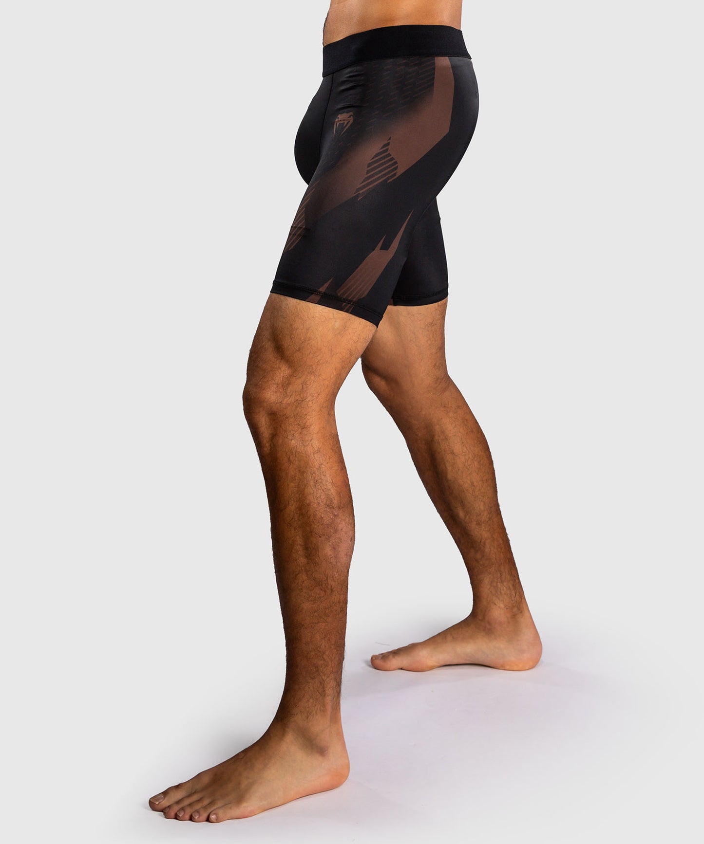 Venum No-Gi 6.0 Pantalón Corto de Compresión - Negro/Marrón