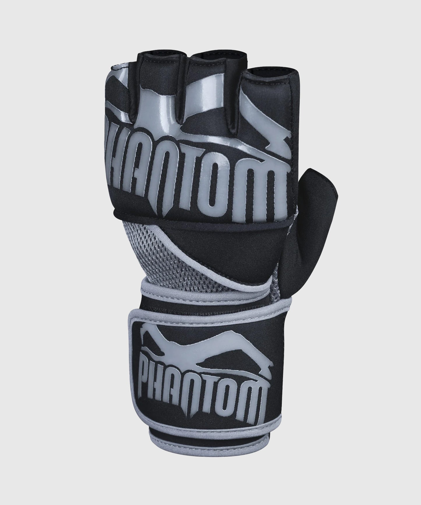 Mitaines de Boxe Neoprène Phantom Athletics Impact Gel - Noir