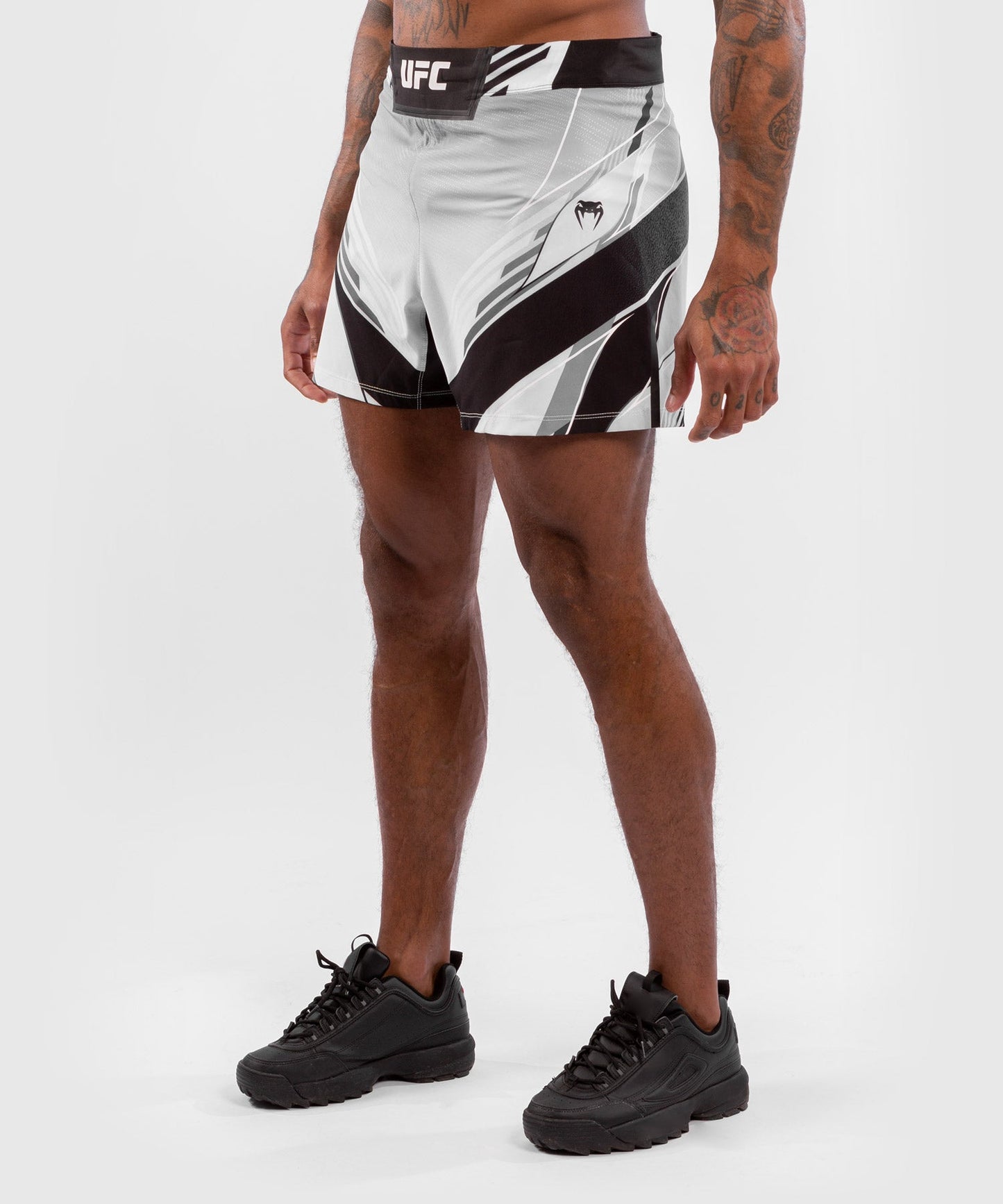 Men's UFC Fightshort Venum Authentic Fight Night - Short Cut - White