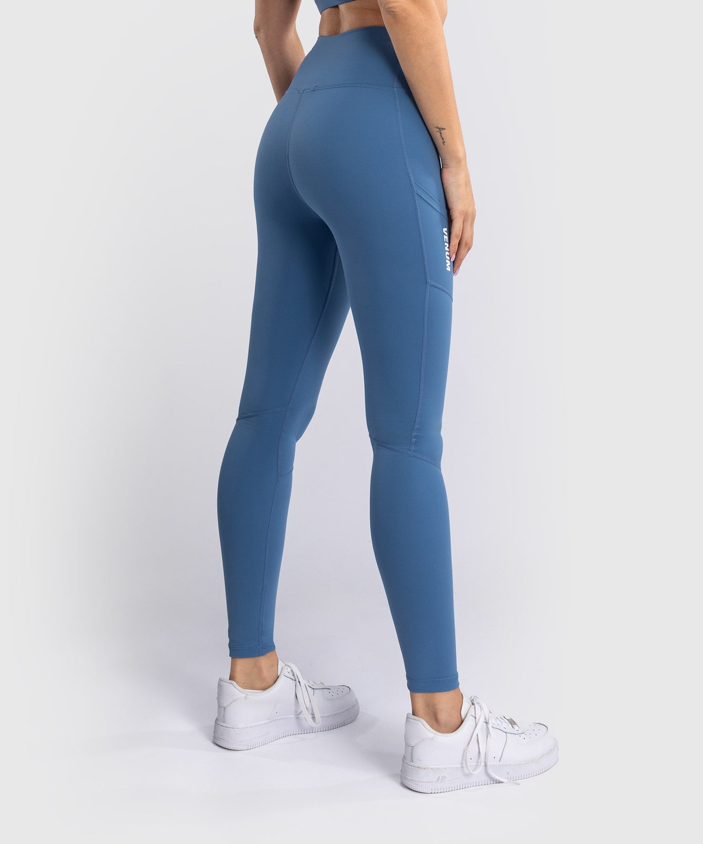 Venum Essential Leggings de Rendimiento es para Mujer - Azul Tormenta