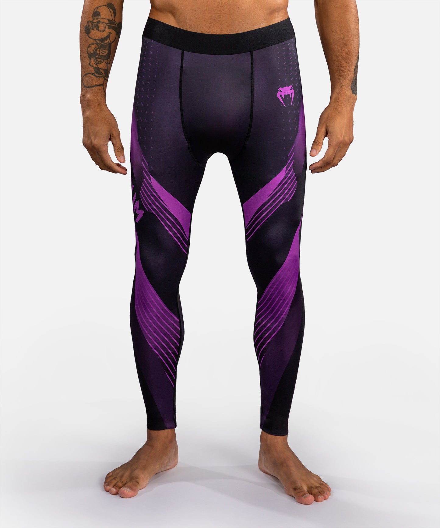 Venum No-Gi 6.0 Spats - Negro/Morado