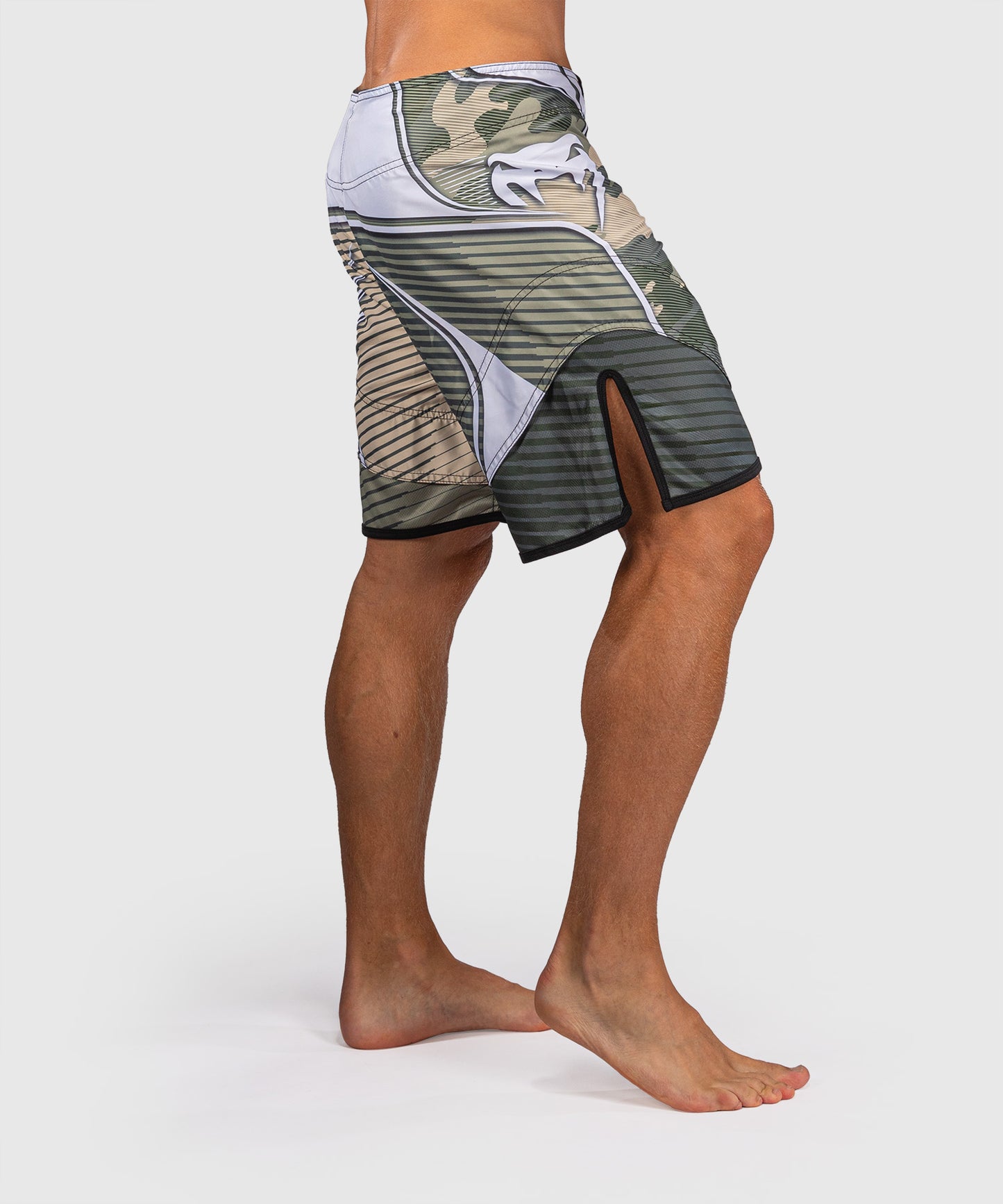 Venum Camo Hero Short de Combate - Caqui/ Blanco Hueso
