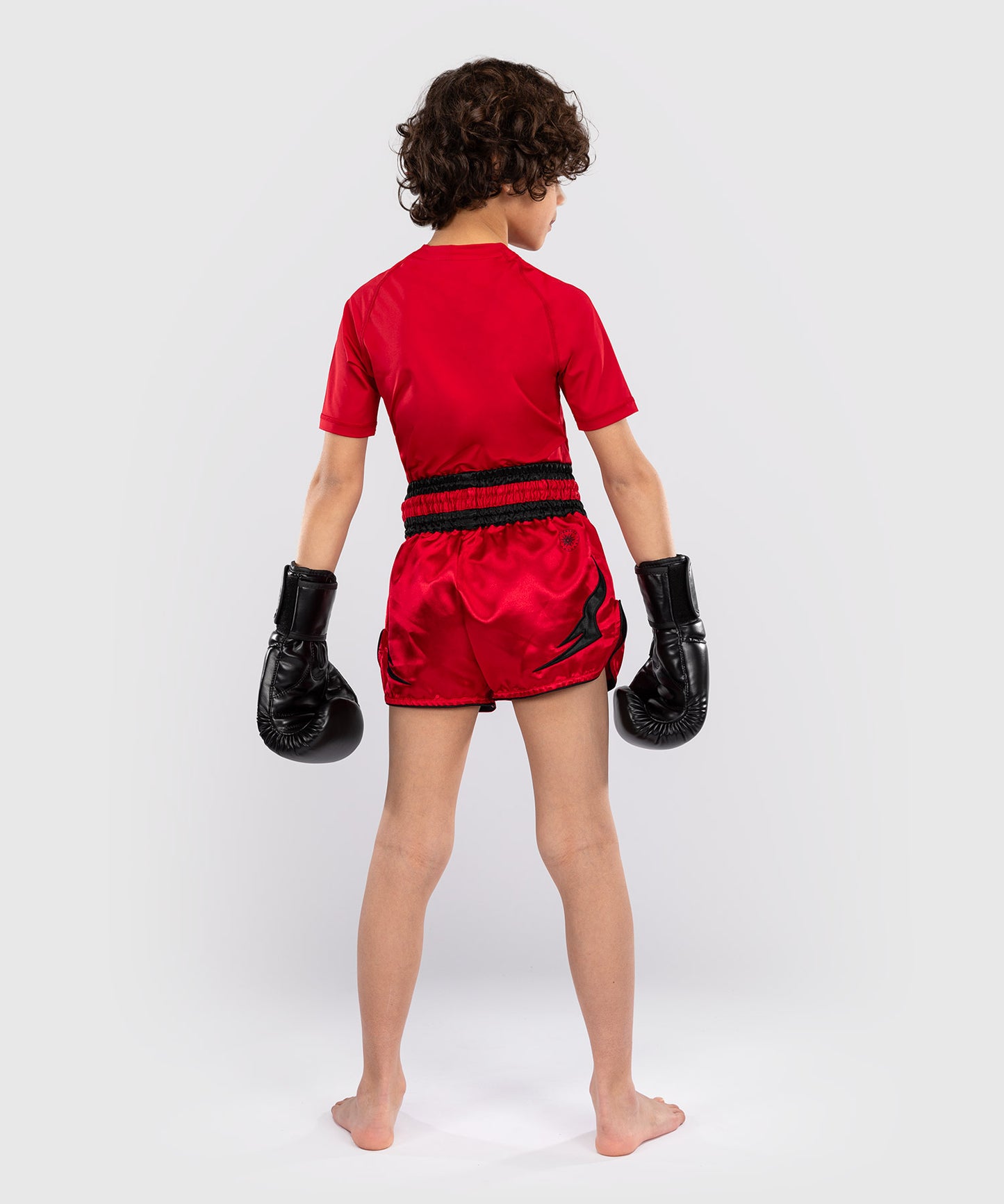 Venum Inferno Kids Thai Shorts - Cherry Red