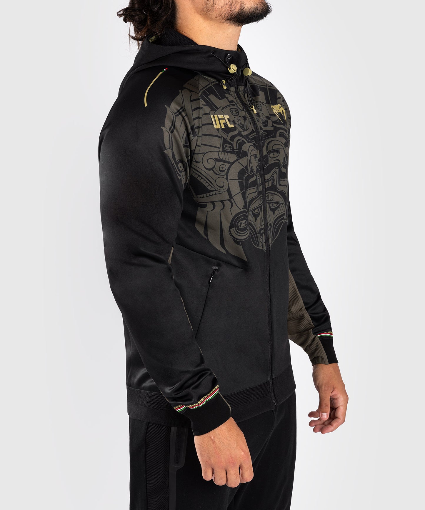 Noche UFC by VenumAuthenticr Fight Night Herren Walkout Hoodie - Schwarz