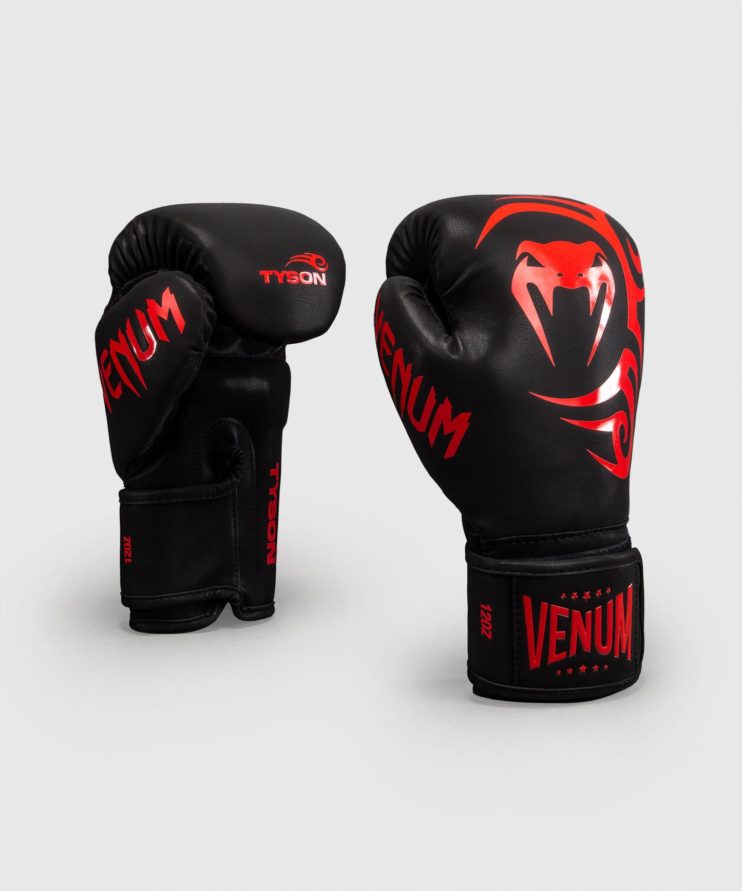 Venum Mike Tyson Guantoni da boxe Replica – Nero/Rosso