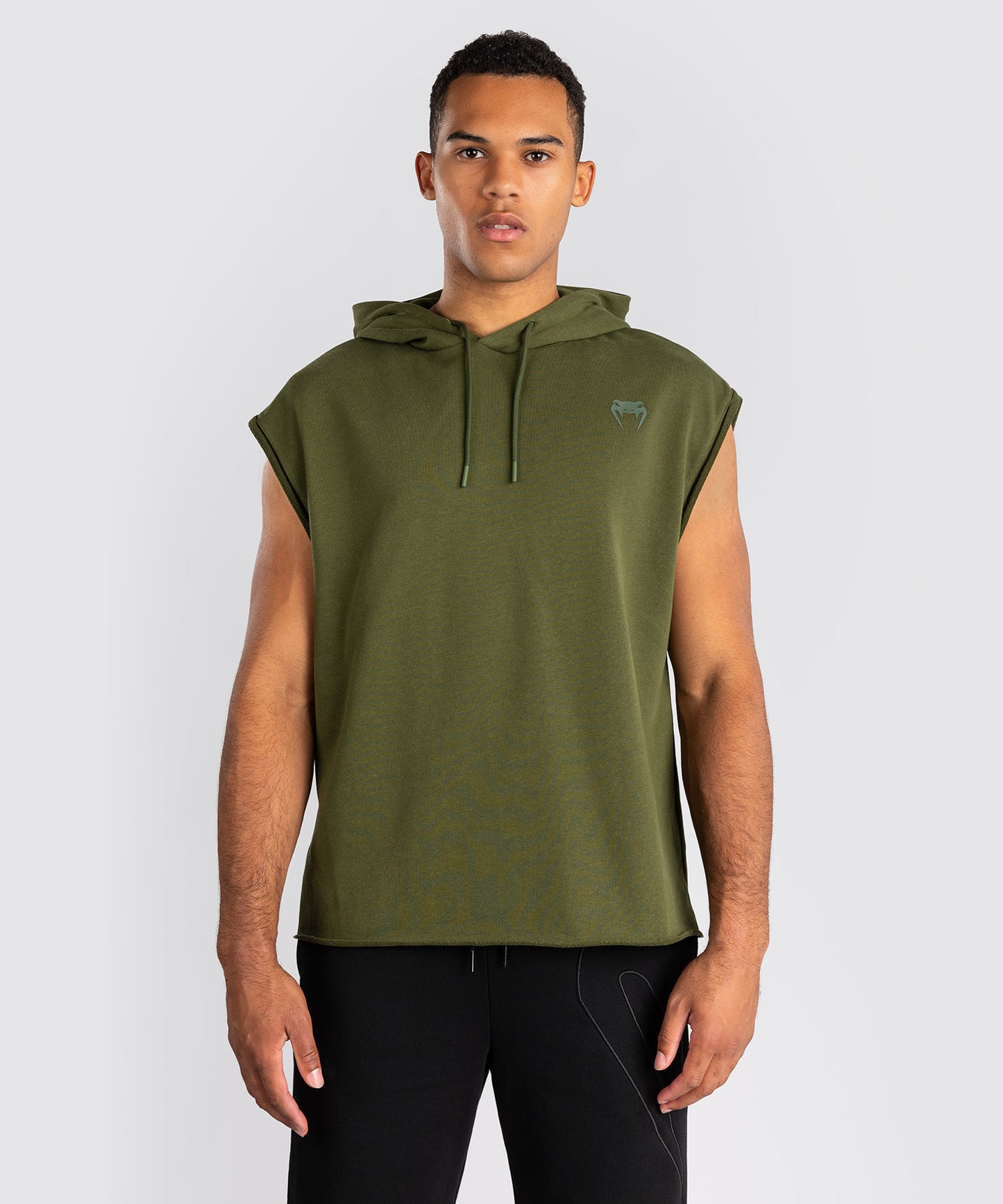 Venum Divide Sudadera con Capucha Sin Mangas - Verde Militar