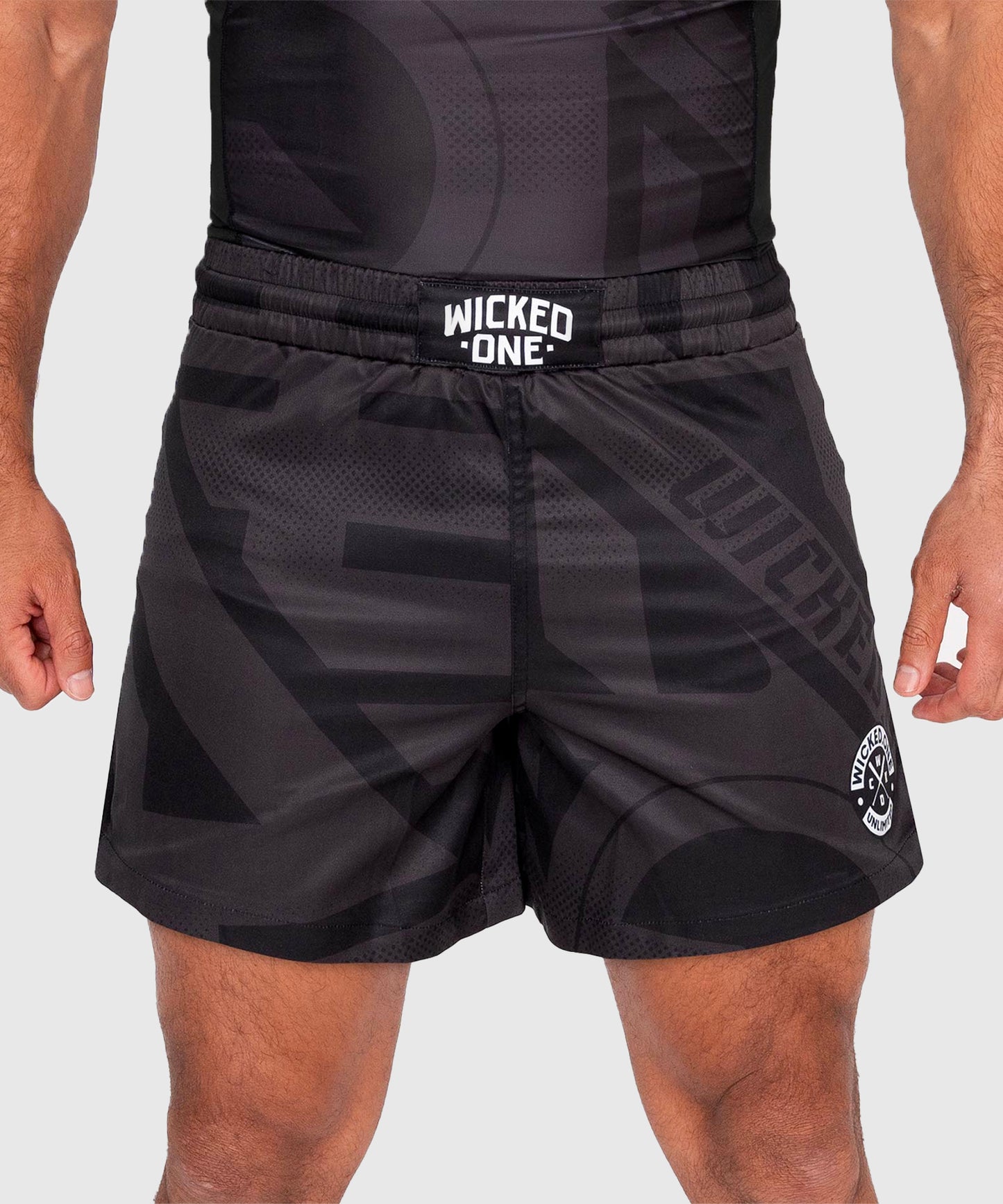 Wicked One Element Outsiderz Fightshorts - Schwarz