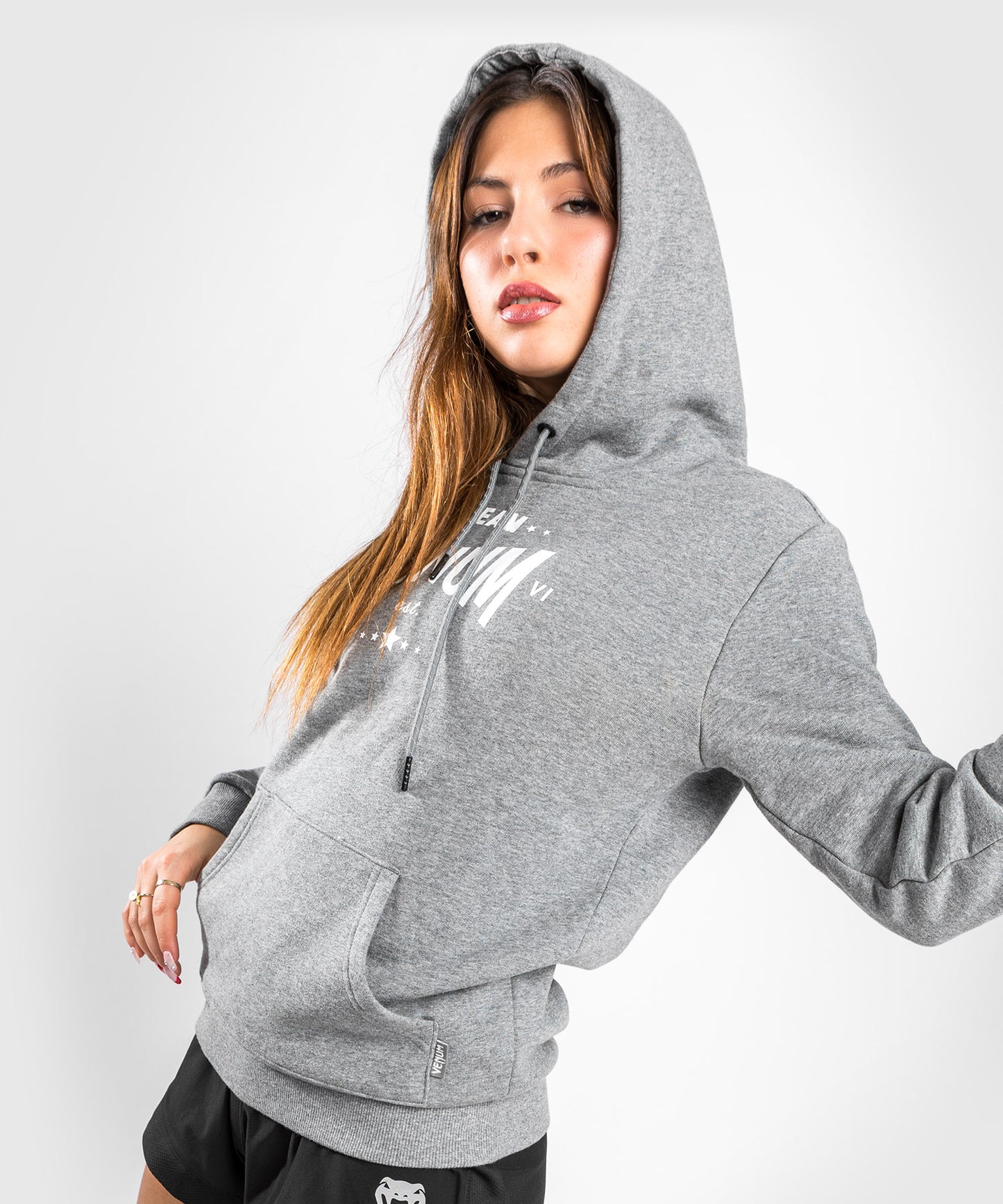 Venum Team 2.0 Hoodie für Frauen - Hellgrau