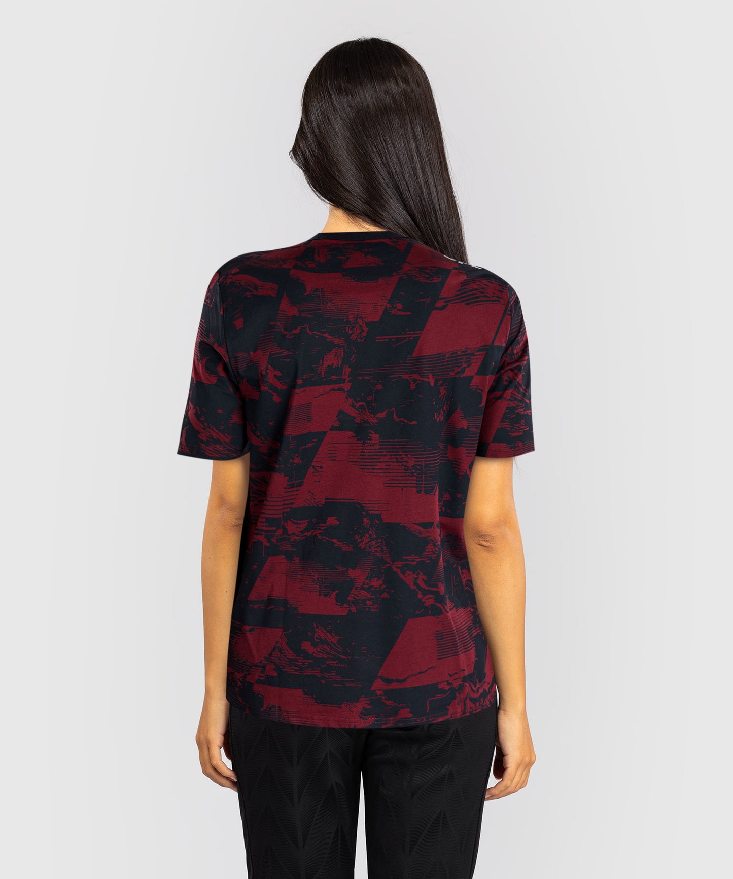 Women's UFC Zenith by Venum Burgundy Authentic Fight Week Short Sleeve T-Shirt