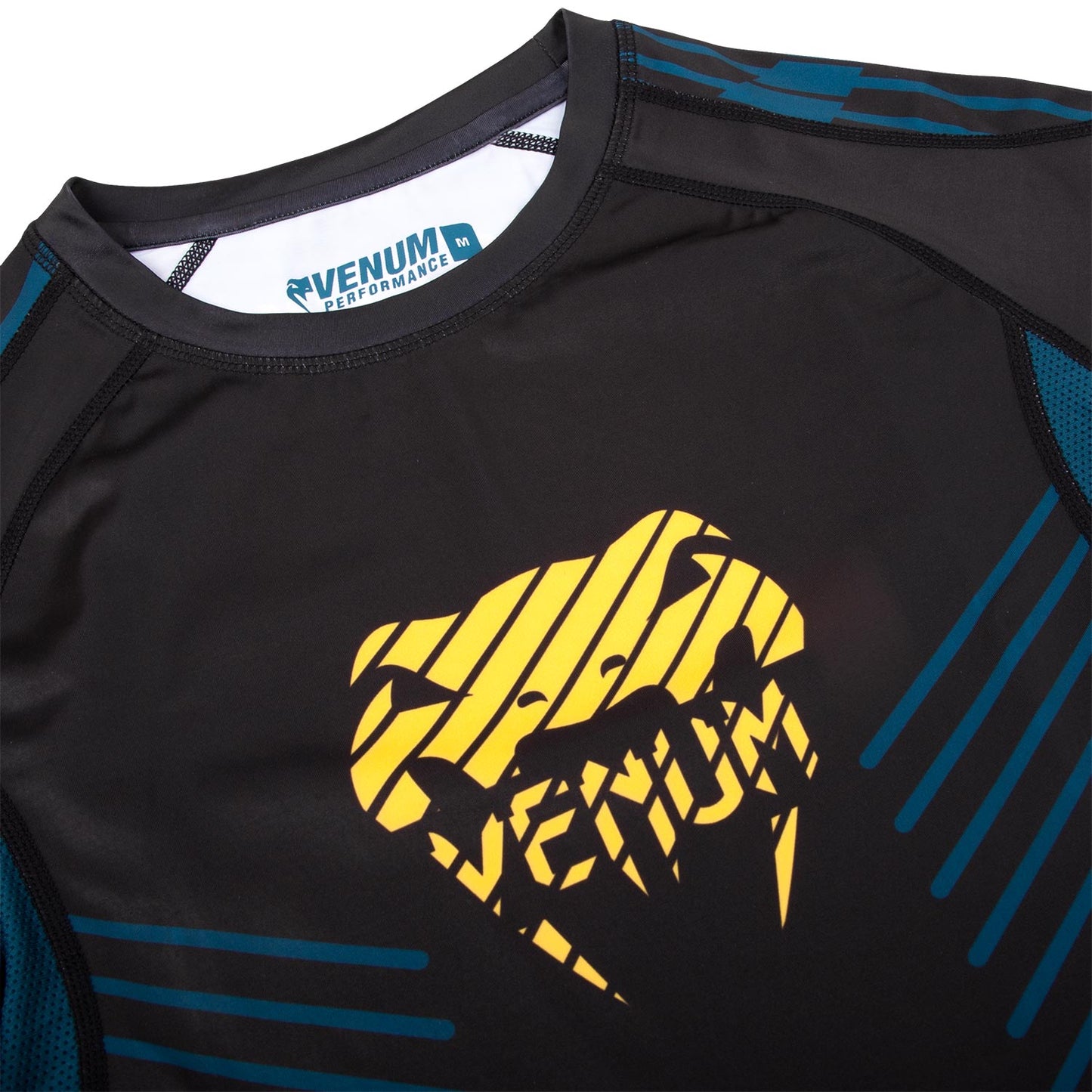Venum Plasma Rashguard - Langarm - Schwarz/Gelb