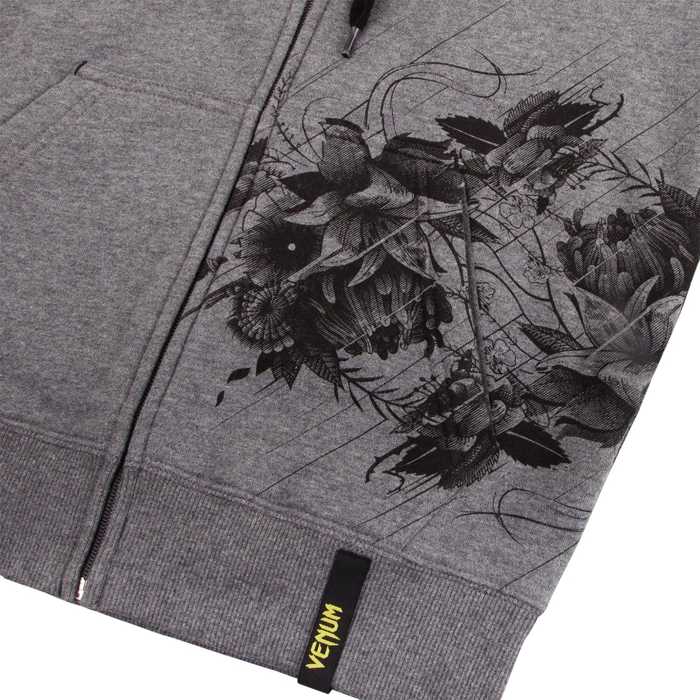 Venum Floral Hoody - Heidegrau - Für Frauen