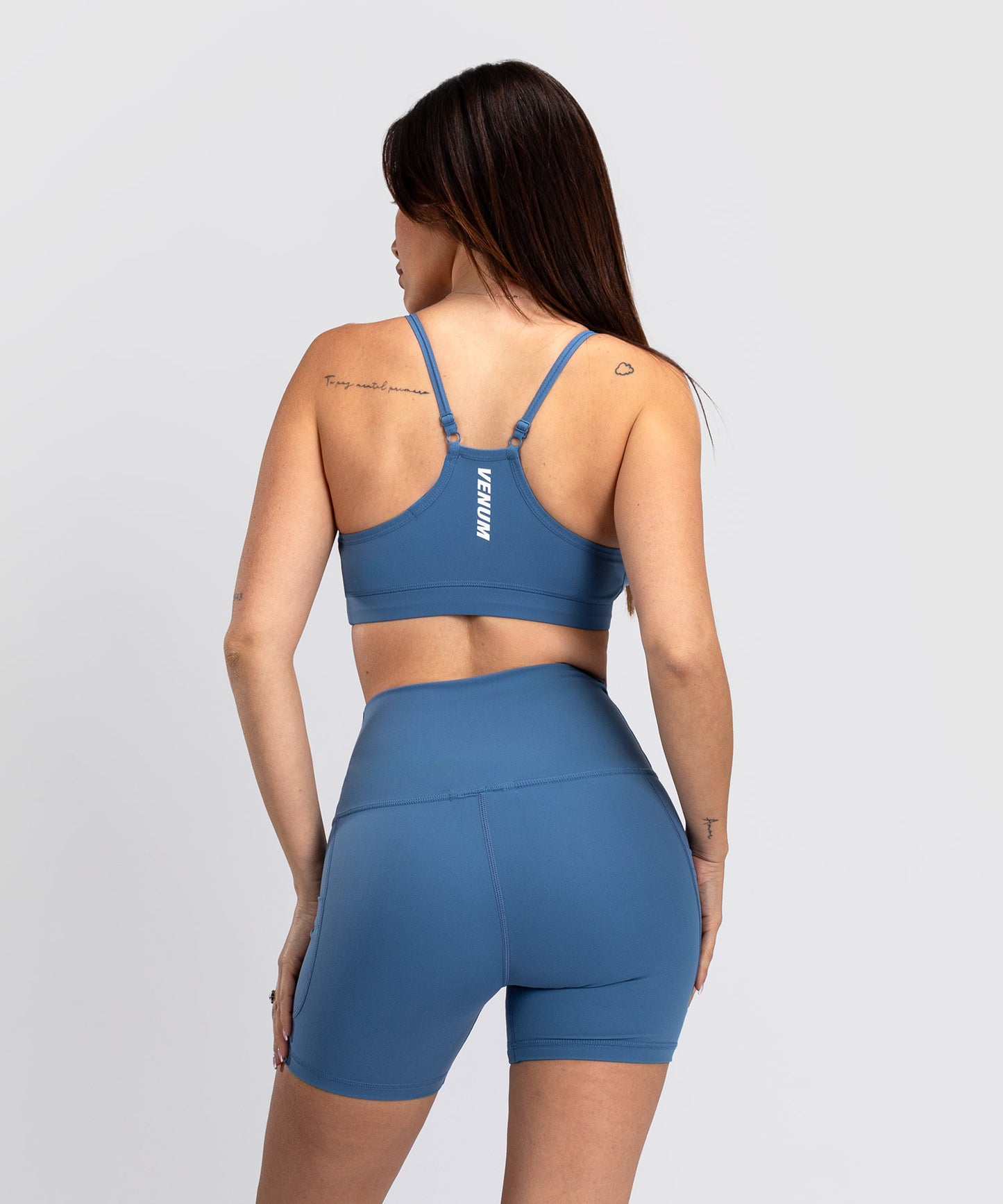 Venum Essential Low Impact Damen Sport-Bh - Stormblau