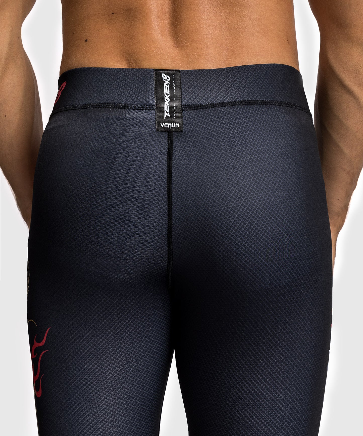 Pantalon de compression Venum x TEKKEN 8 - Marshall Law - Noir/Rouge/Or