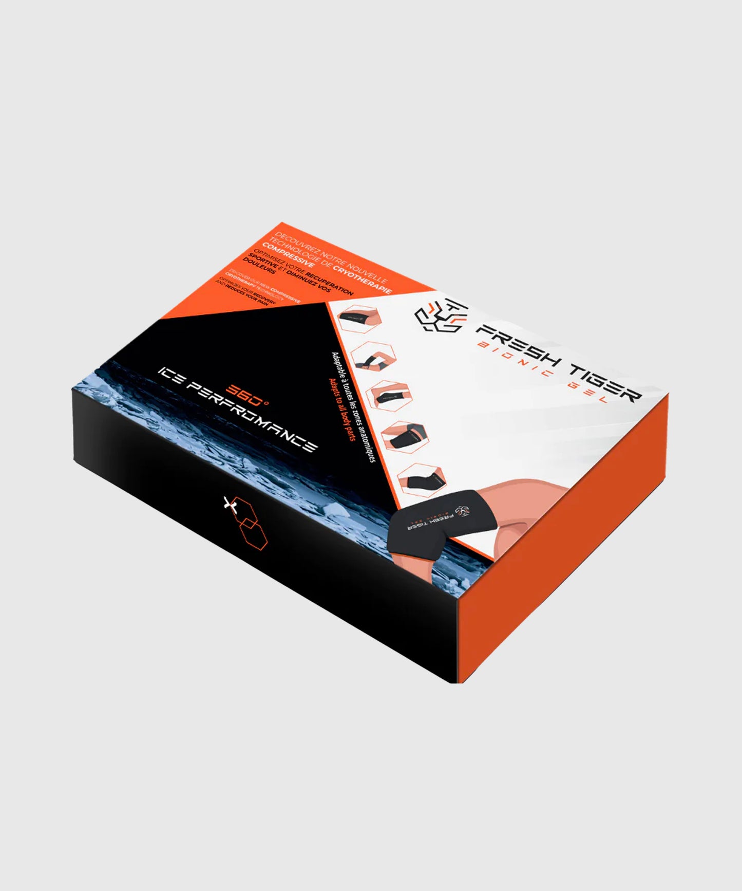 Fresh Tiger Kompressive Kryotherapie - Schwarz