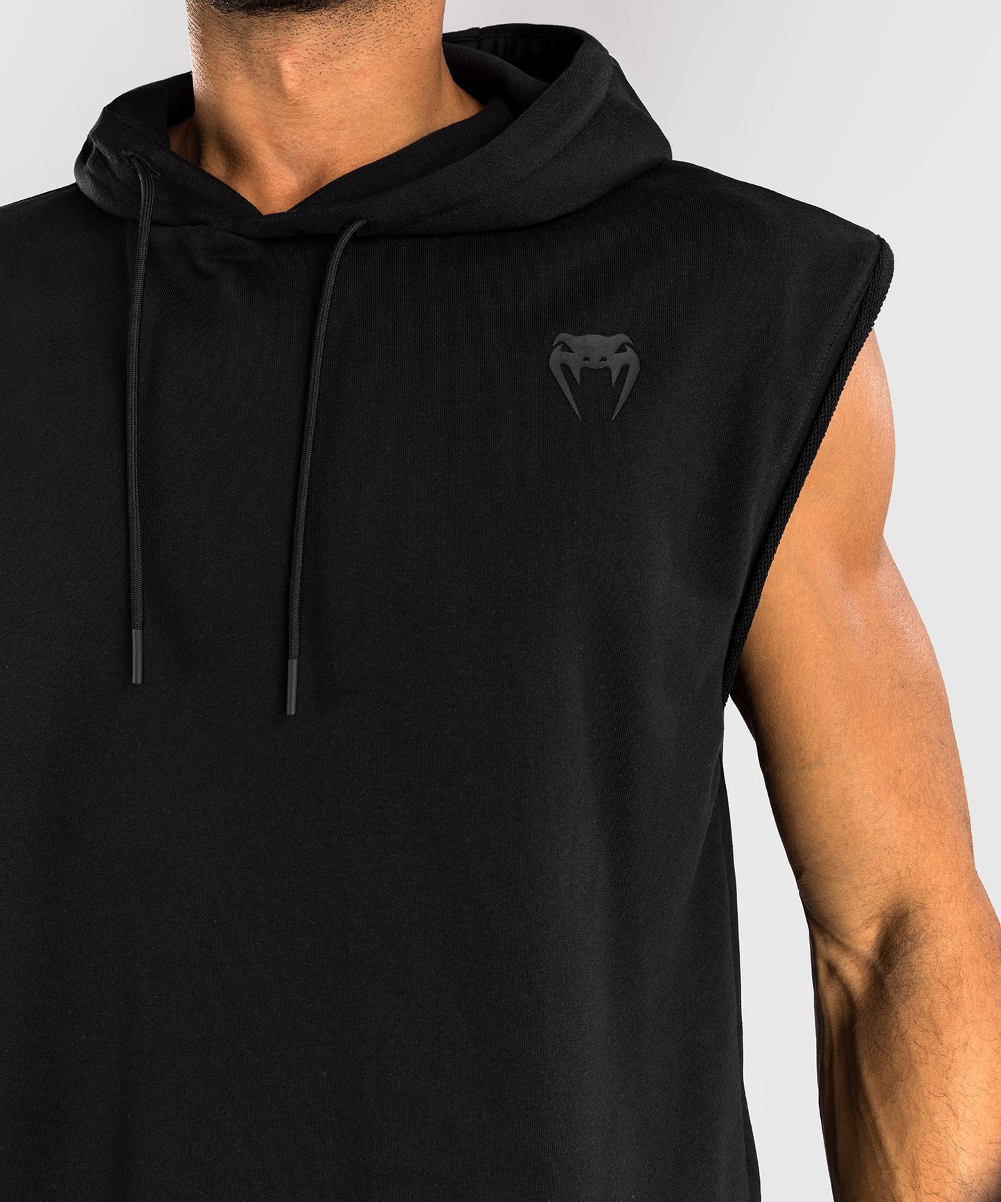 Venum Divide Sudadera con Capucha Sin Mangas - Negro