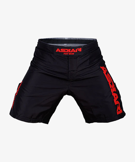 Short de Combat Askari #01 - Noir/Rouge