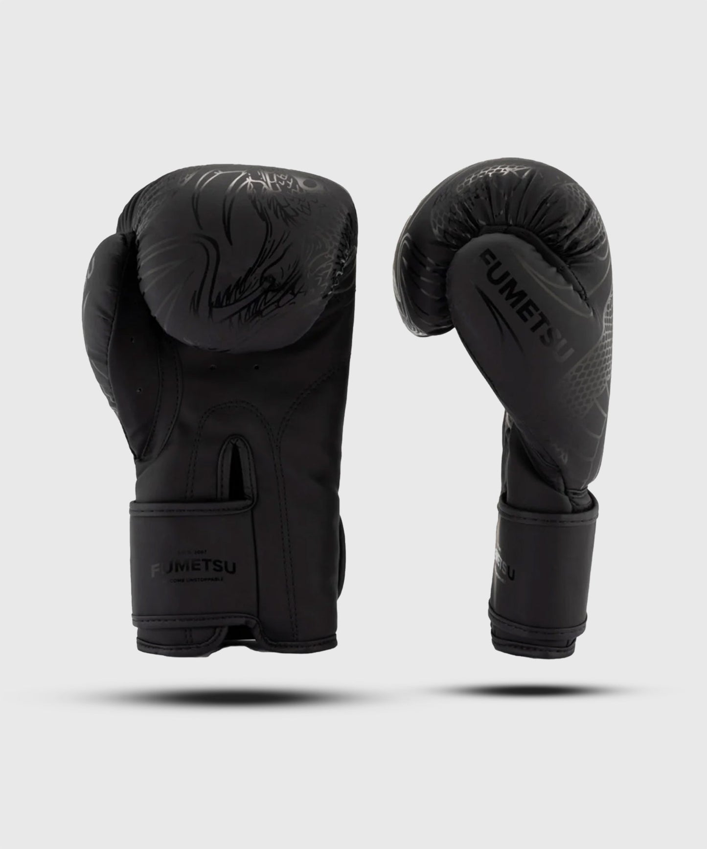 Gants de Boxe Fumetsu Anaconda - Noir/Noir