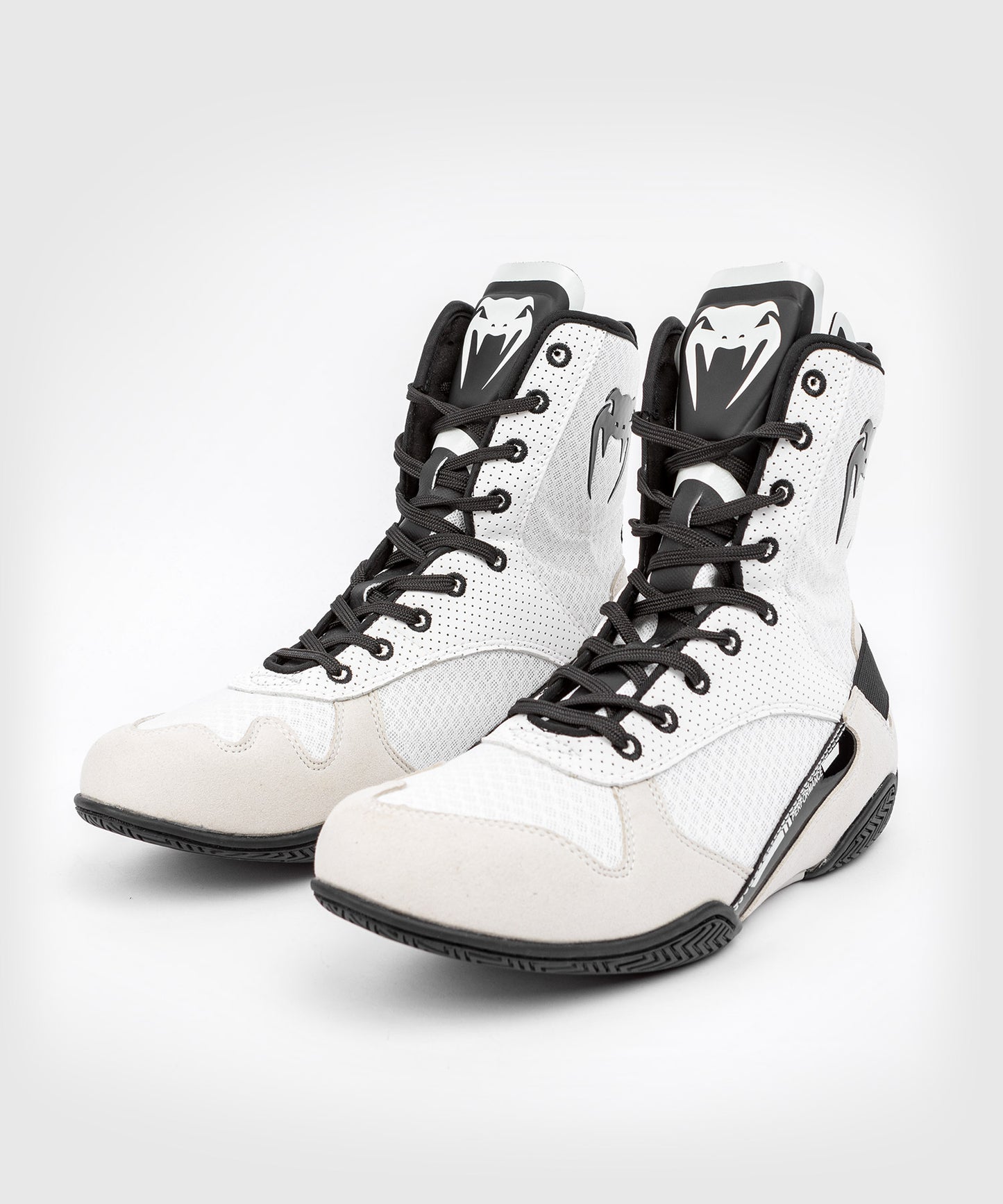 Venum Elite Zapatillas de Boxeo - Blanco/Negro