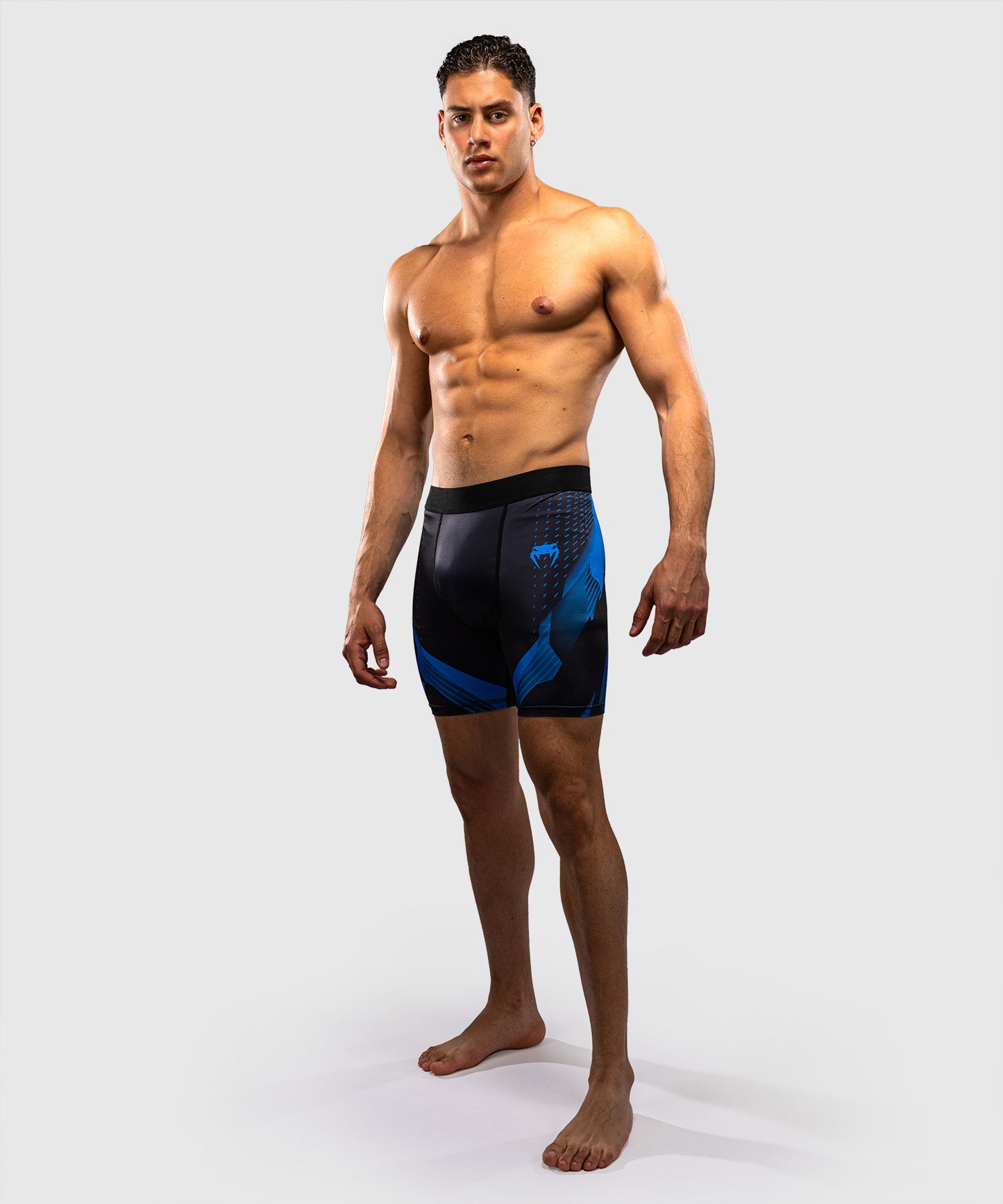 Venum No-Gi 6.0 Pantalón Corto de Compresión - Negro/Azul