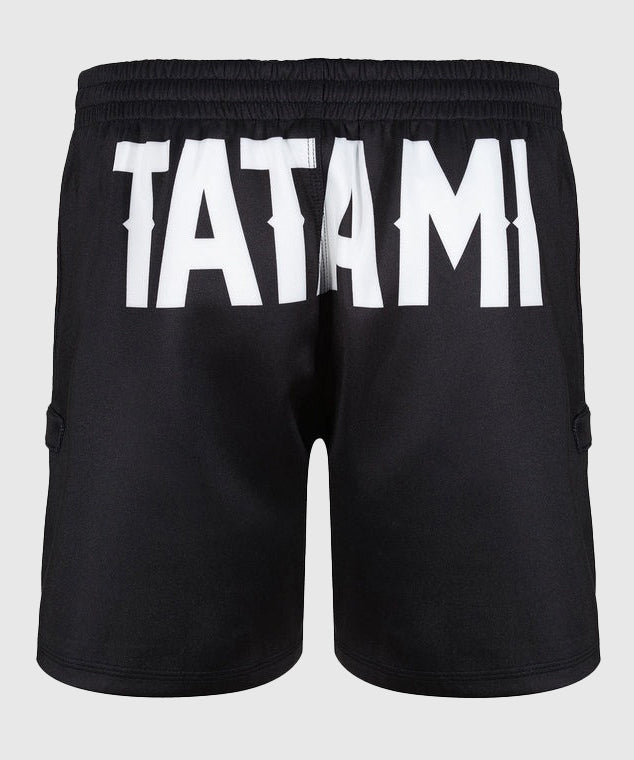Tatami Fightwear Raven Pantaloncini da Grappling Corti – Nero