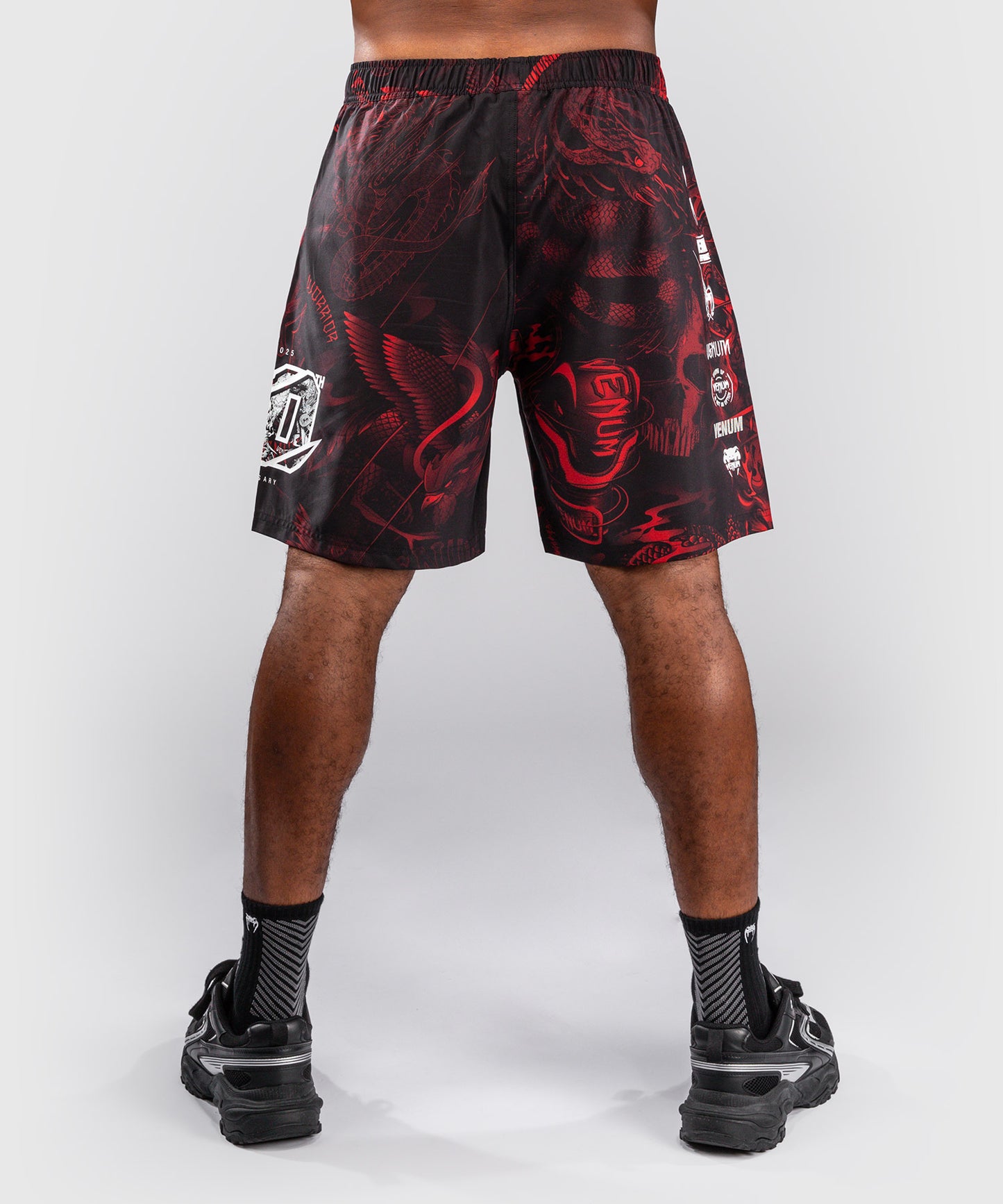 Venum 20th Anniversary Pantaloncini da Allenamento - Nero/Rosso