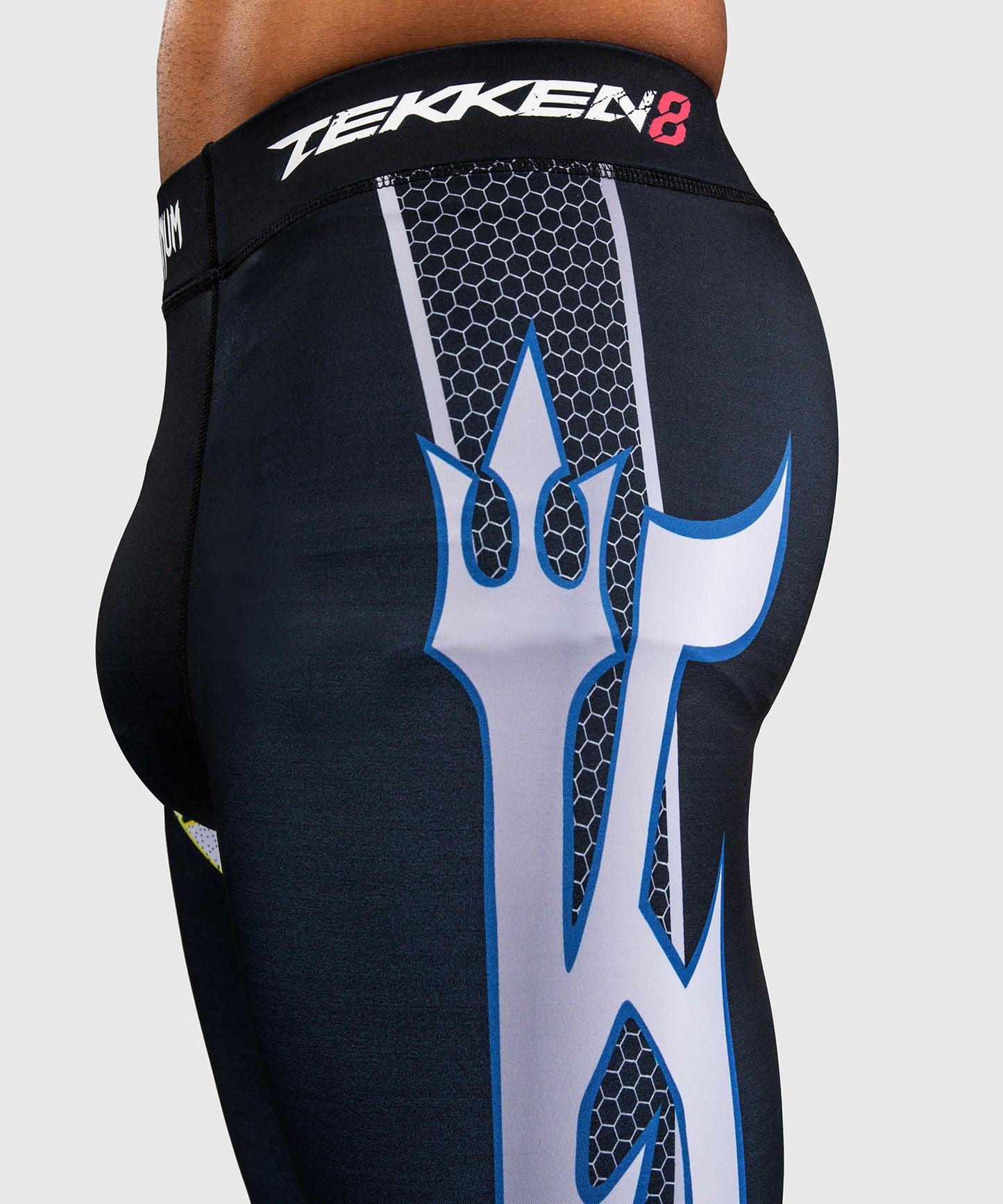 Pantalon de Compression King Venum x TEKKEN 8 - Noir/Jaune