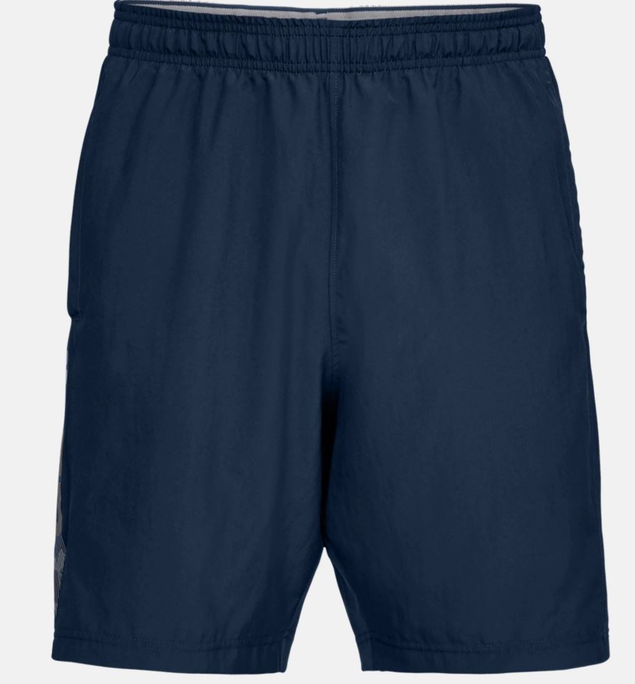 Under Armour Woven Graphic Wordmark Shorts – Azul Marino