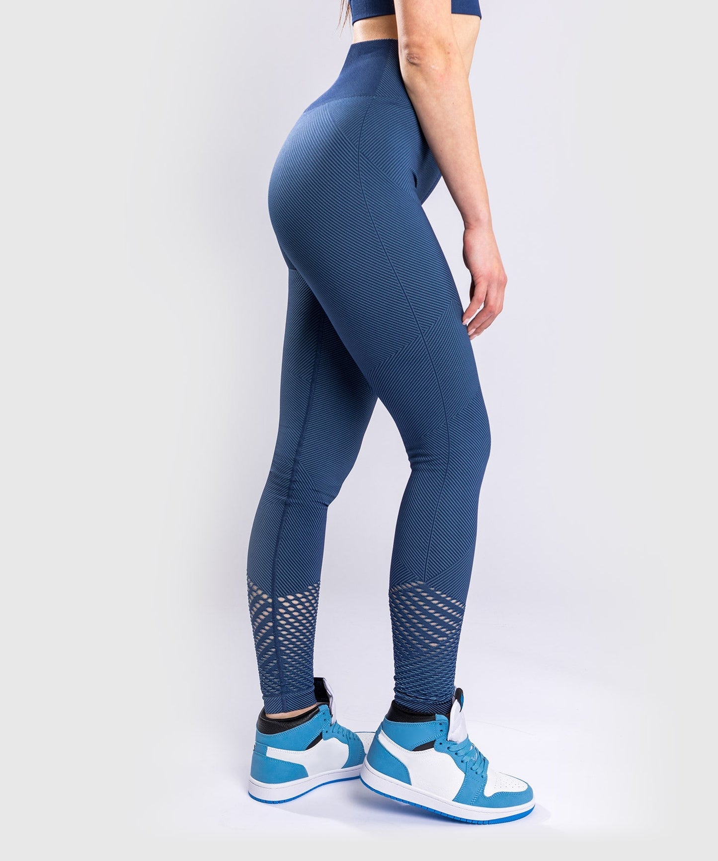 Leggings Venum Sparring  Seamless - Bleu Canard
