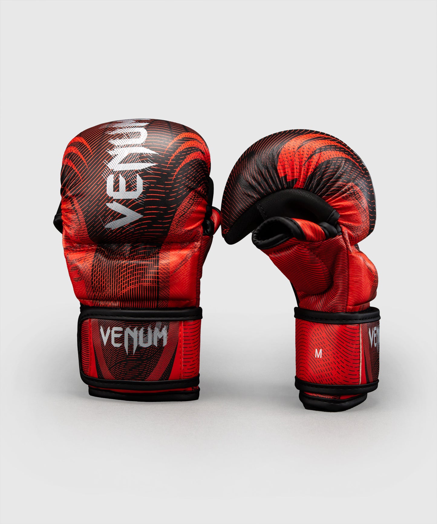 Venum Galactic 3.0 Sparring Gloves - Red/Silver