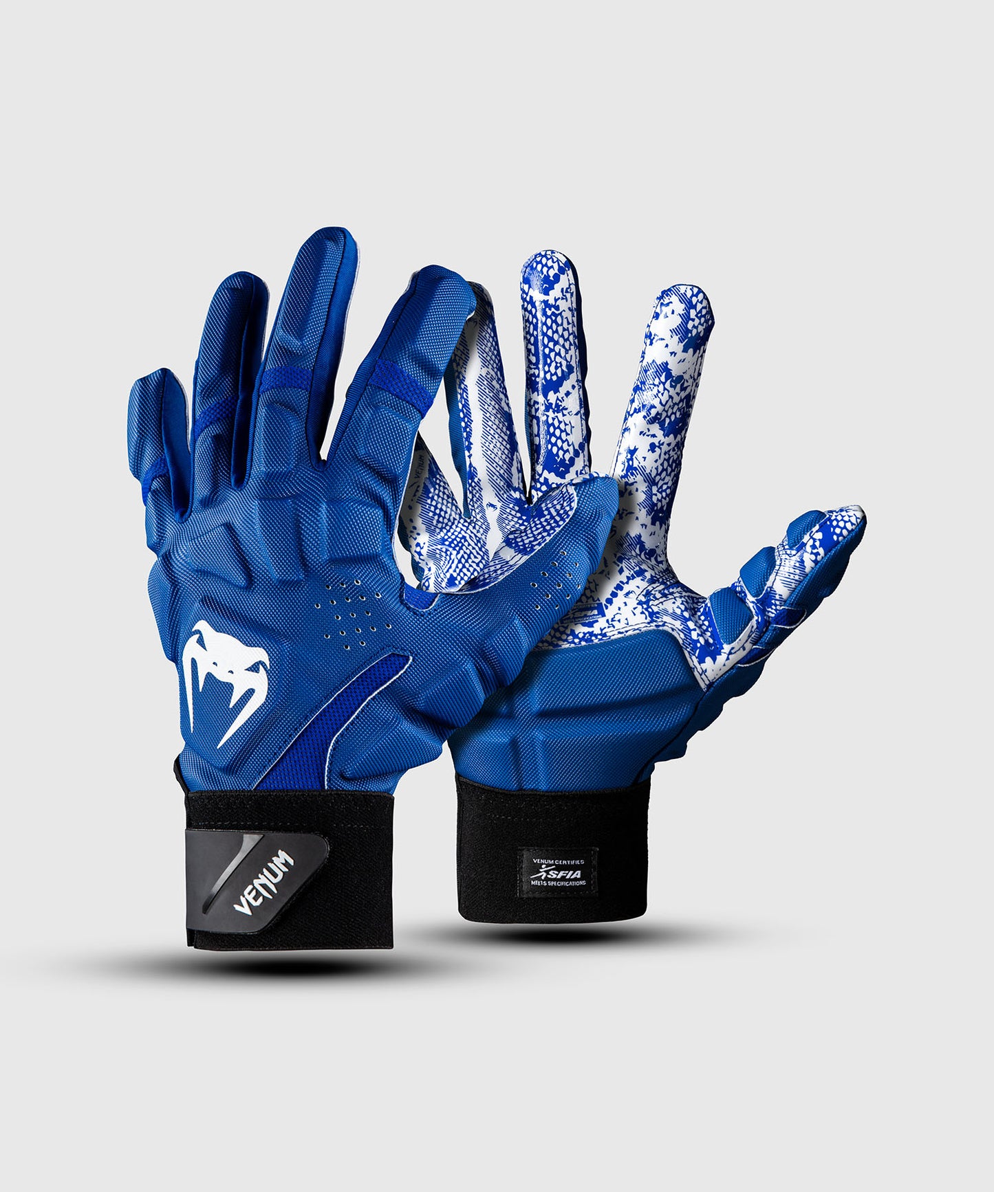 Venum Elite XTP Football Gloves - Royal Blue/White