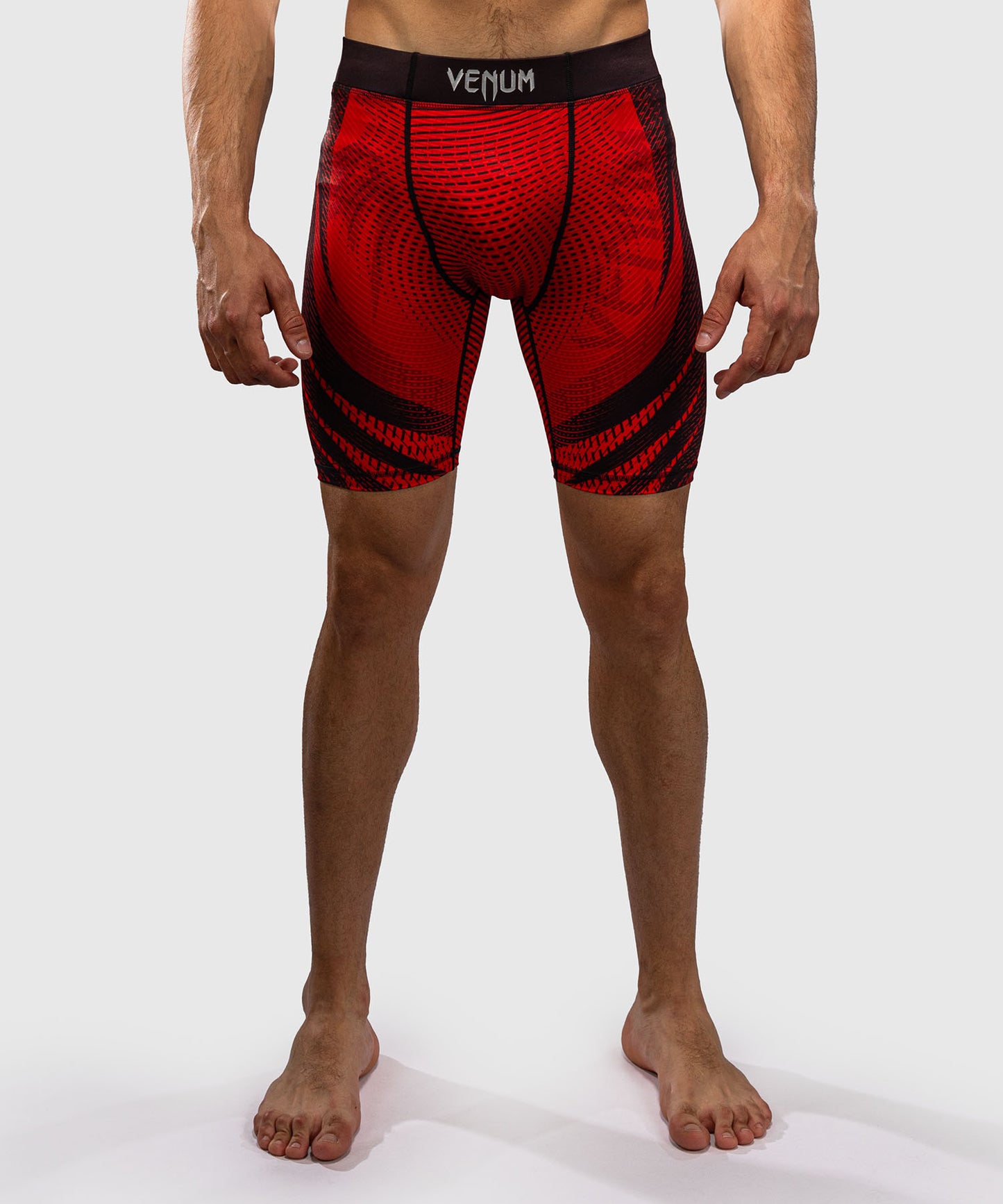 Venum Galactic 3.0 Pantalón Corto de Compresión - Rojo/Plata