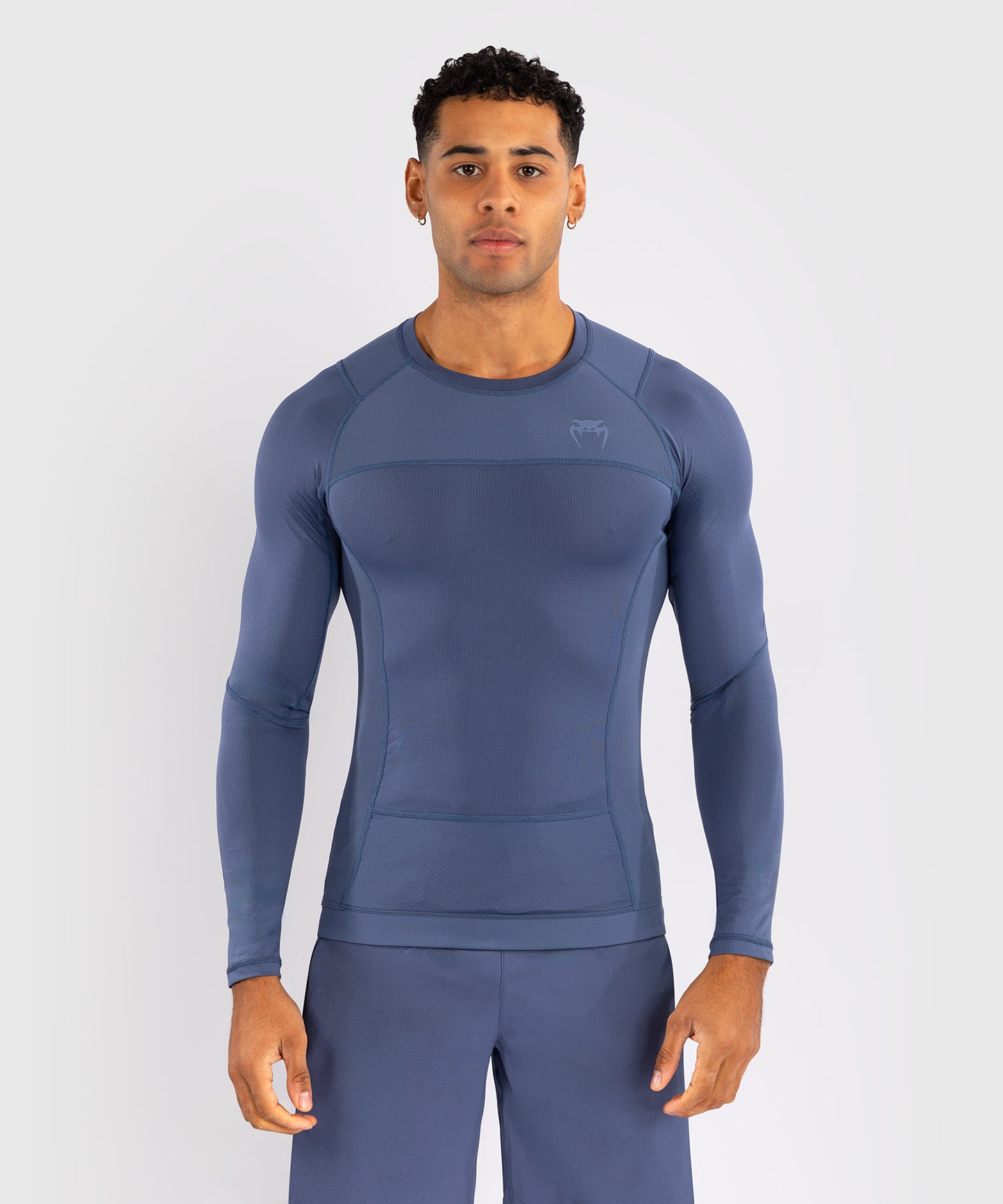 Venum G-Fit Air Herren Langarm Rashguard - Nebelblau