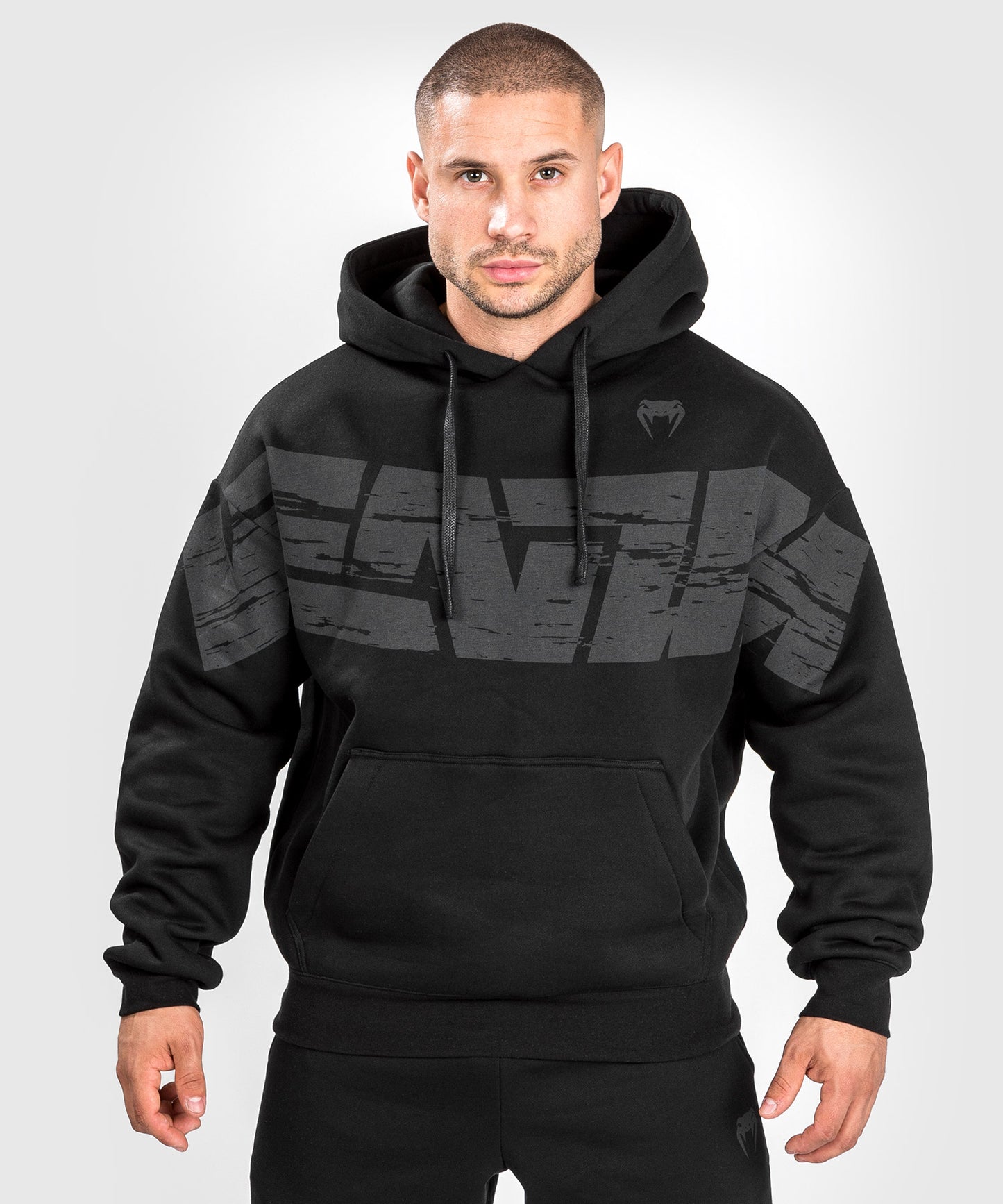 VENUM CONNECT XL SUDADERA CON CAPUCHA - OVERSIZE FIT - NEGRO