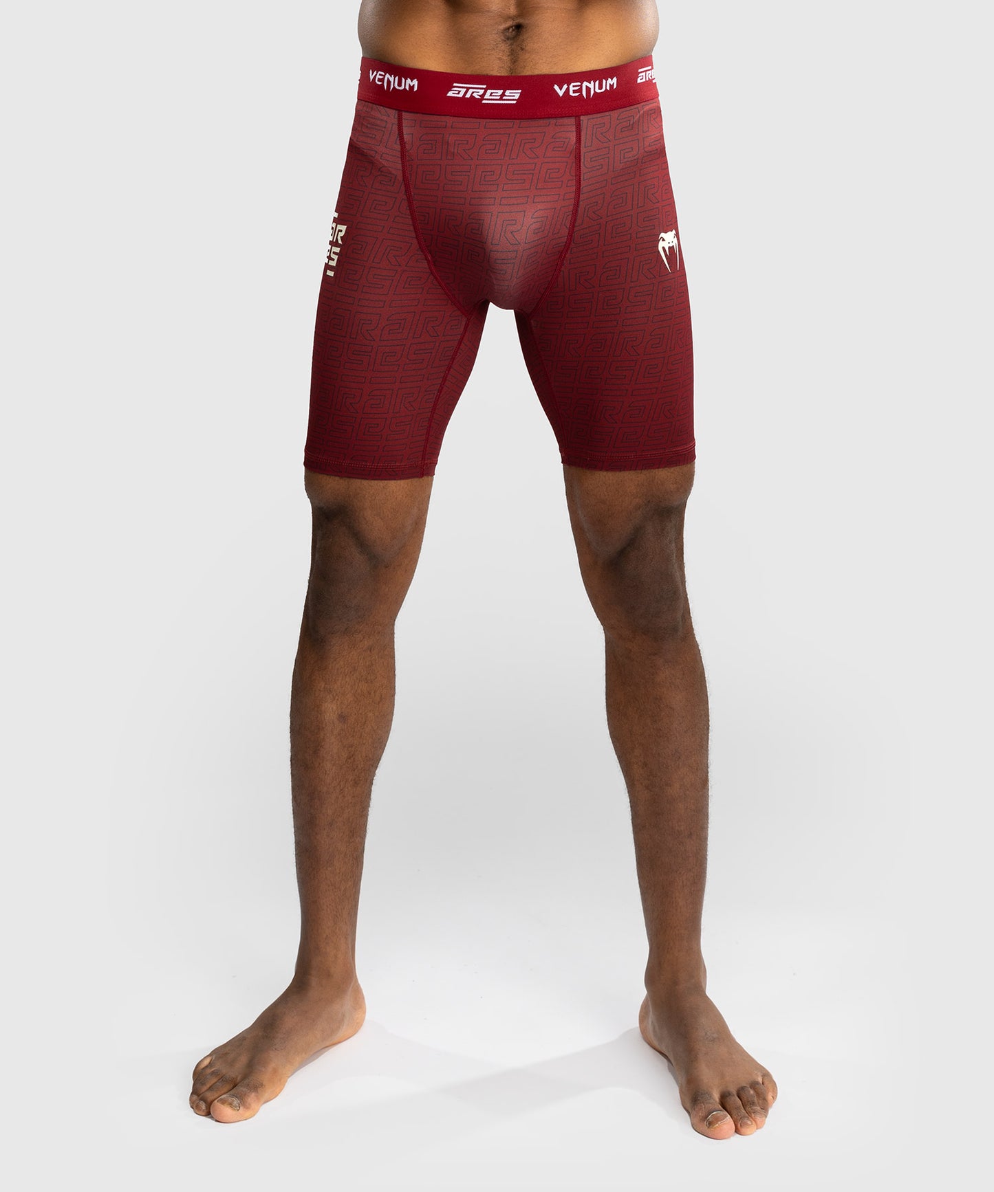 Venum x Ares Pantaloni Vale Tudo Uomo - Borgogna
