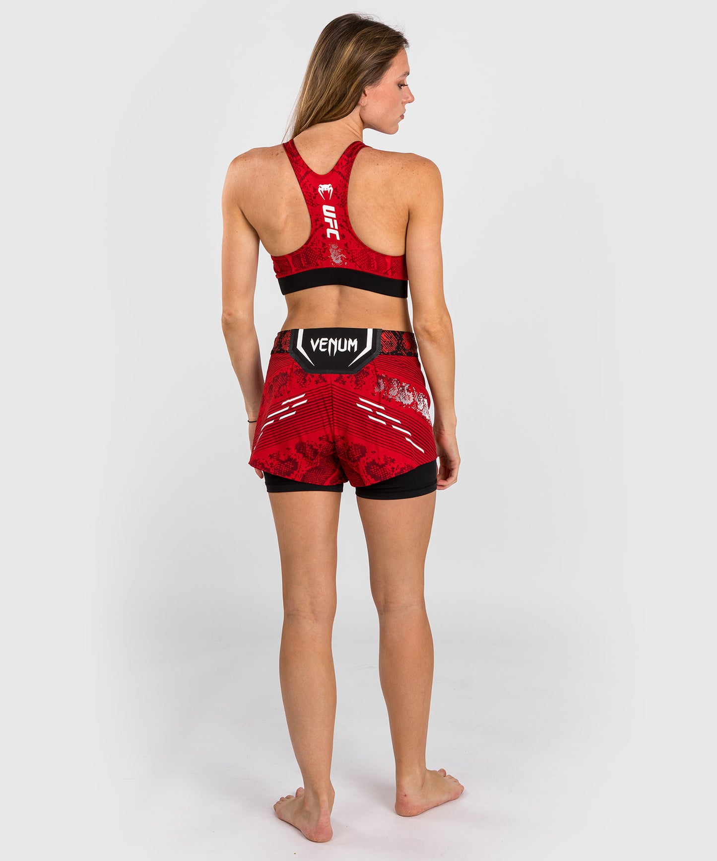 UFC Adrenaline by Venum Authentic Fight Night  Women's Sports Bra - Rot