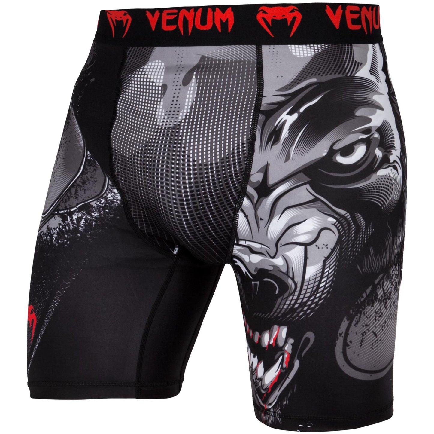 Venum Werewolf Compression Shorts - Black/Grey