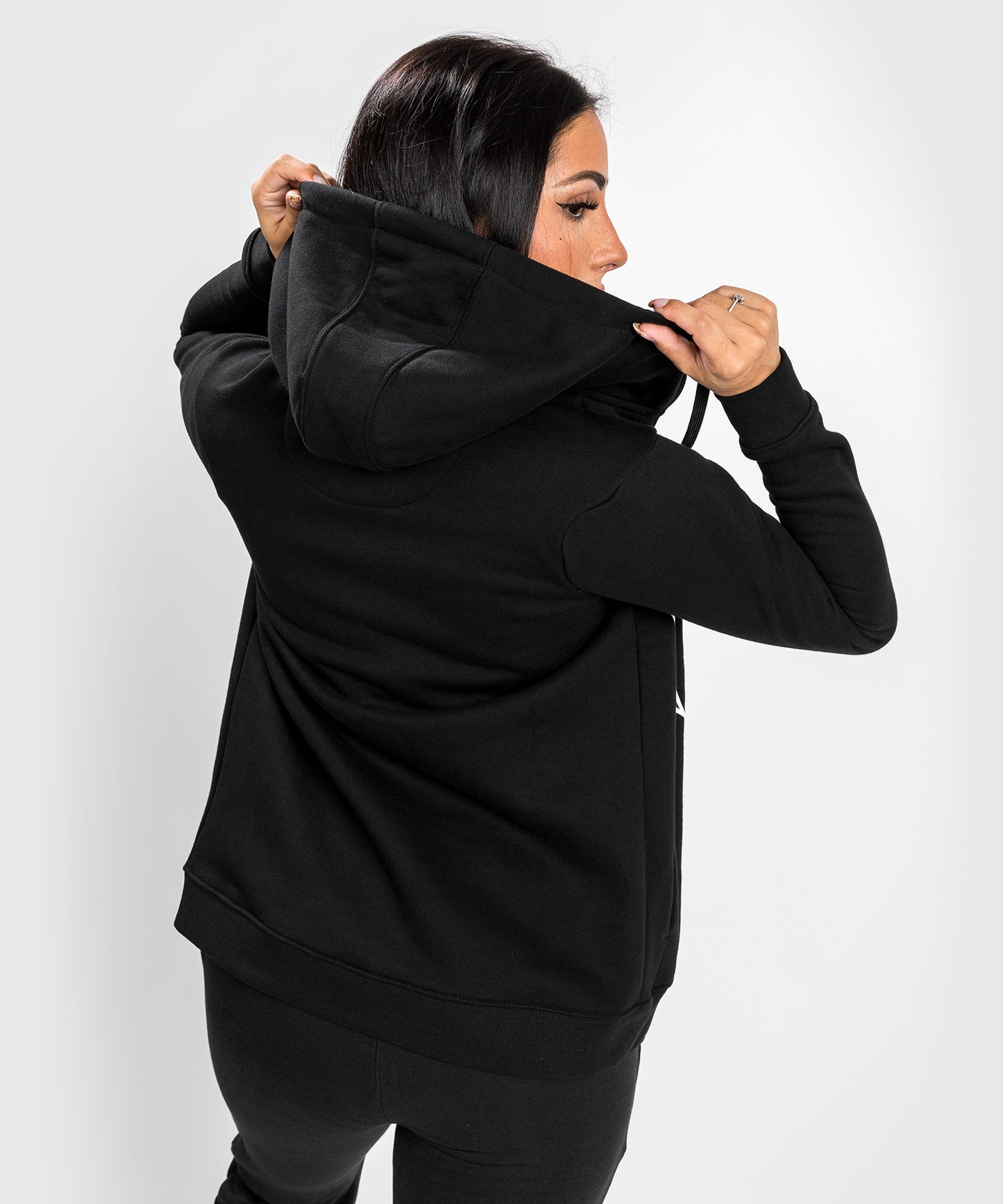 UFC Venum Fight Night 2.0 Replik Frauen Full Zip Hoodie - schwarz