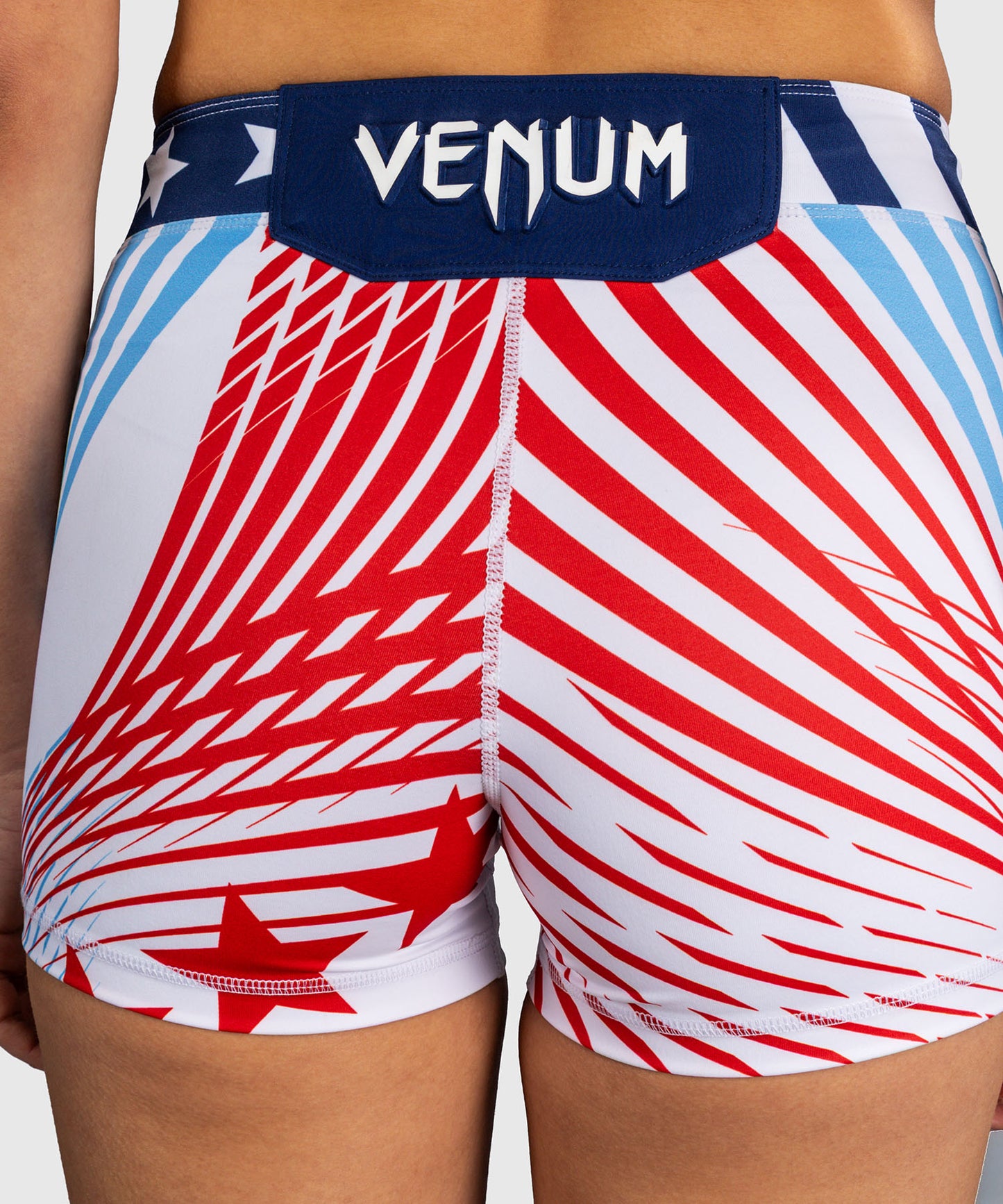 Official UFC Freedom 250 by Venum Authentic Pantaloncini Vale Tudo taglio corto da donna - Bianco