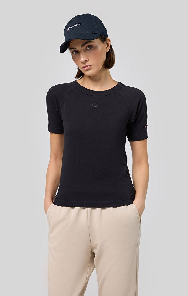 Champion T-Shirt – Schwarz