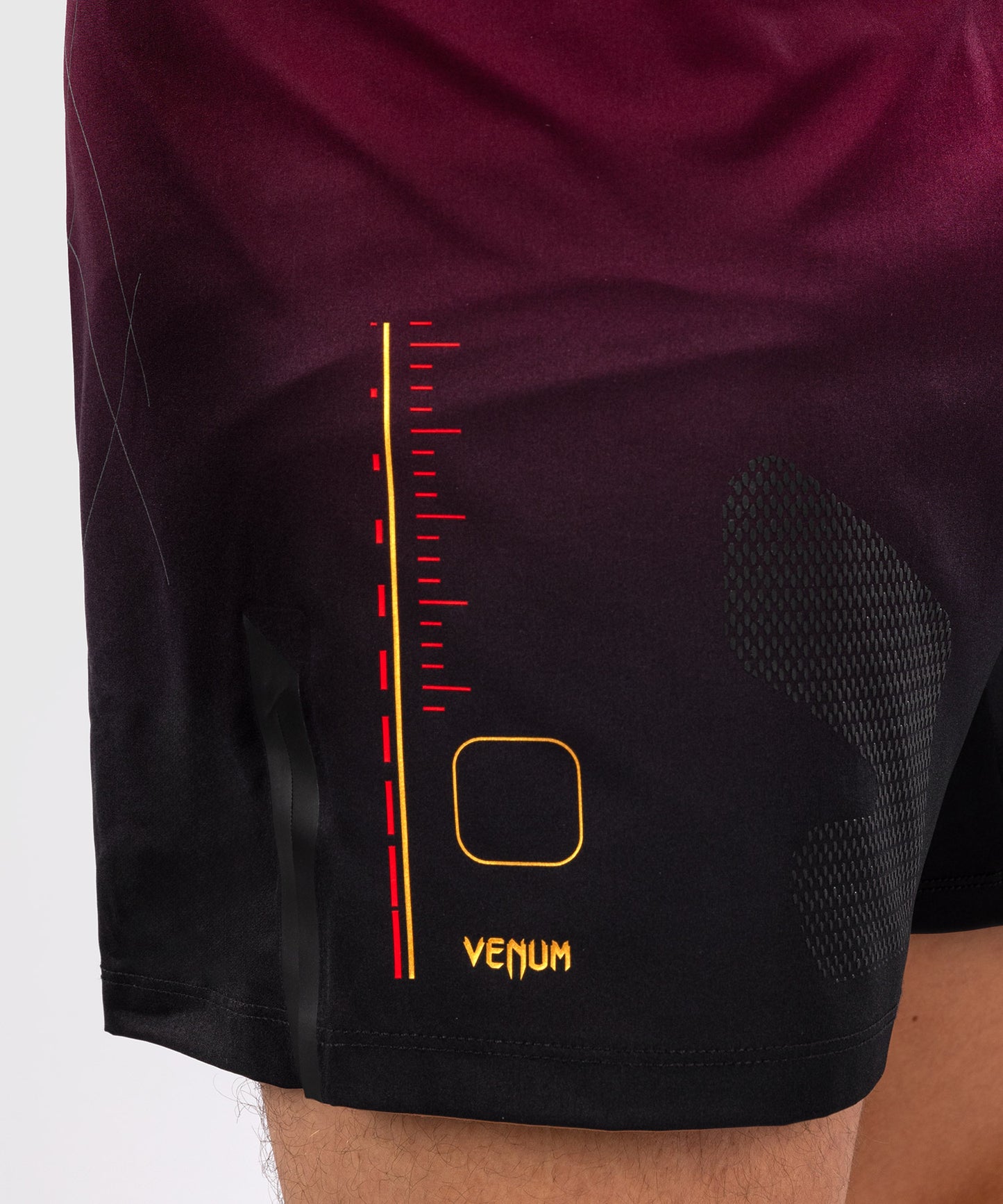 Venum Tactical XT Pantalones cortos de lucha - Negro/Burdeos/Oro