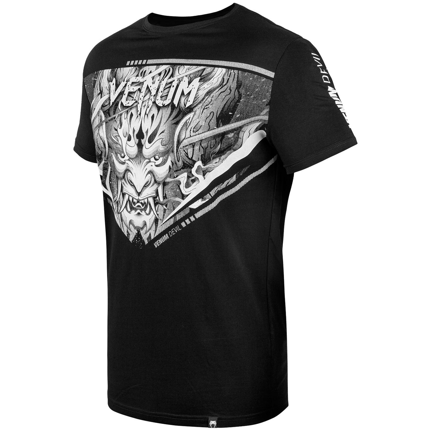 Camiseta Venum Gladiator – Blanco/Negro