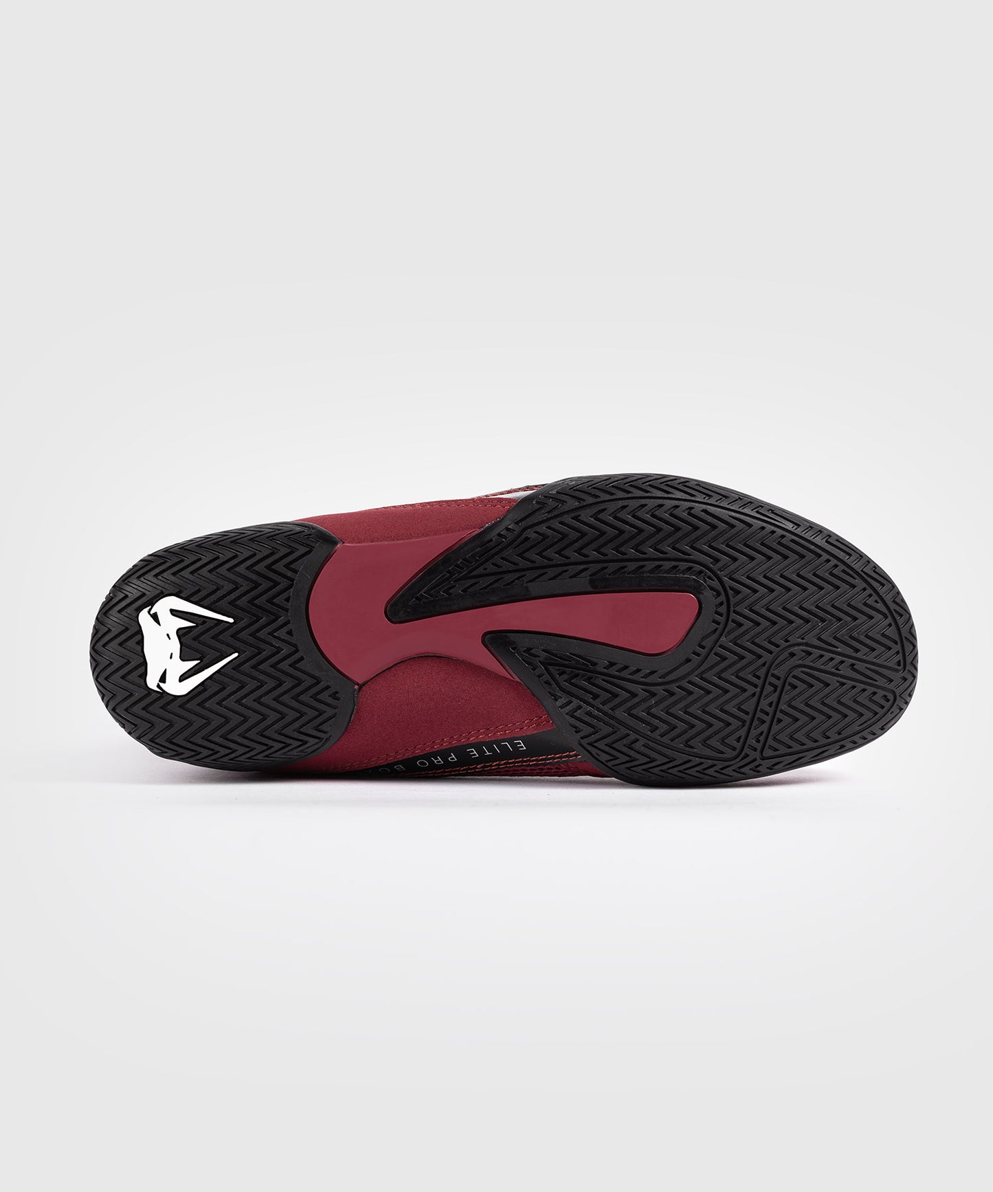 Venum Elite Boxschuhe - Burgund/Silber