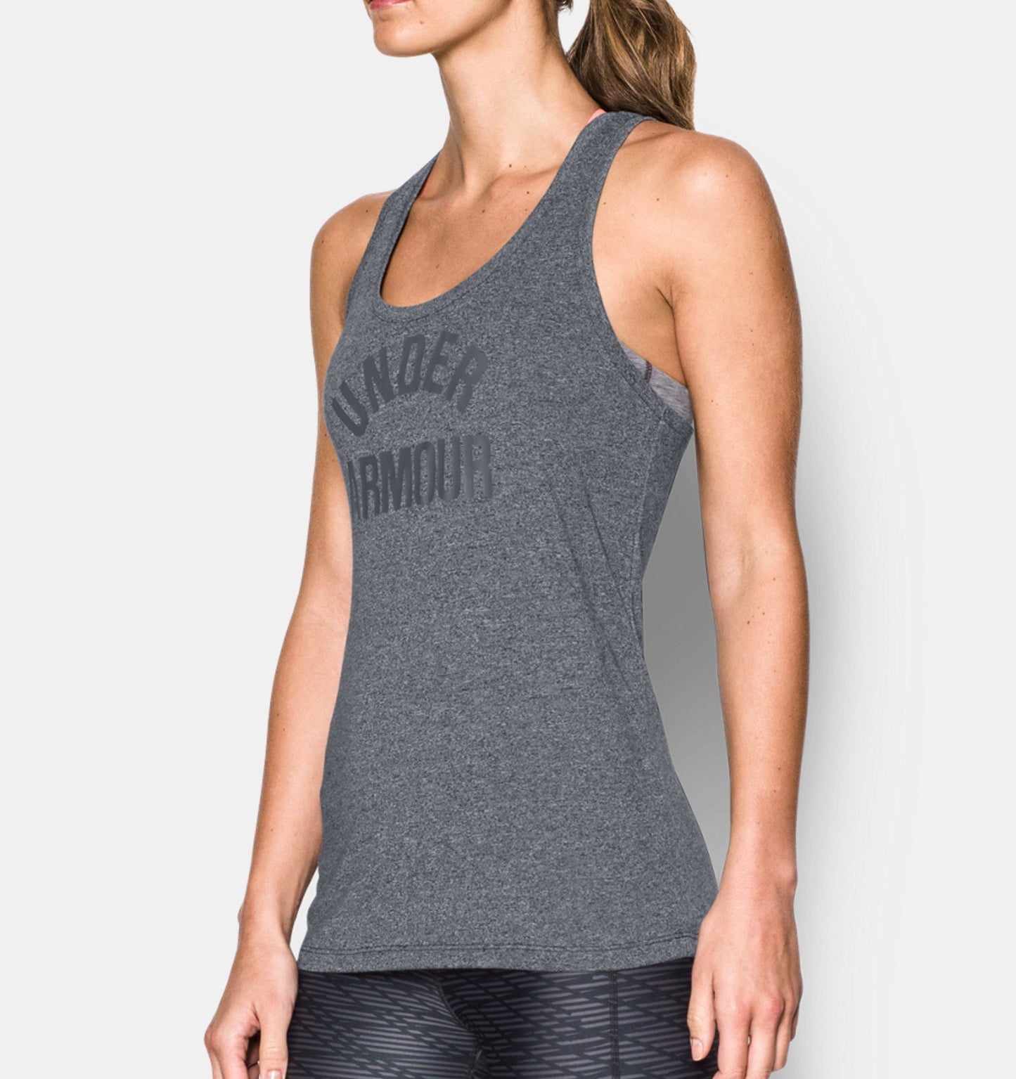 Under Armour Threadborne Tanktop Damen – Grau Meliert