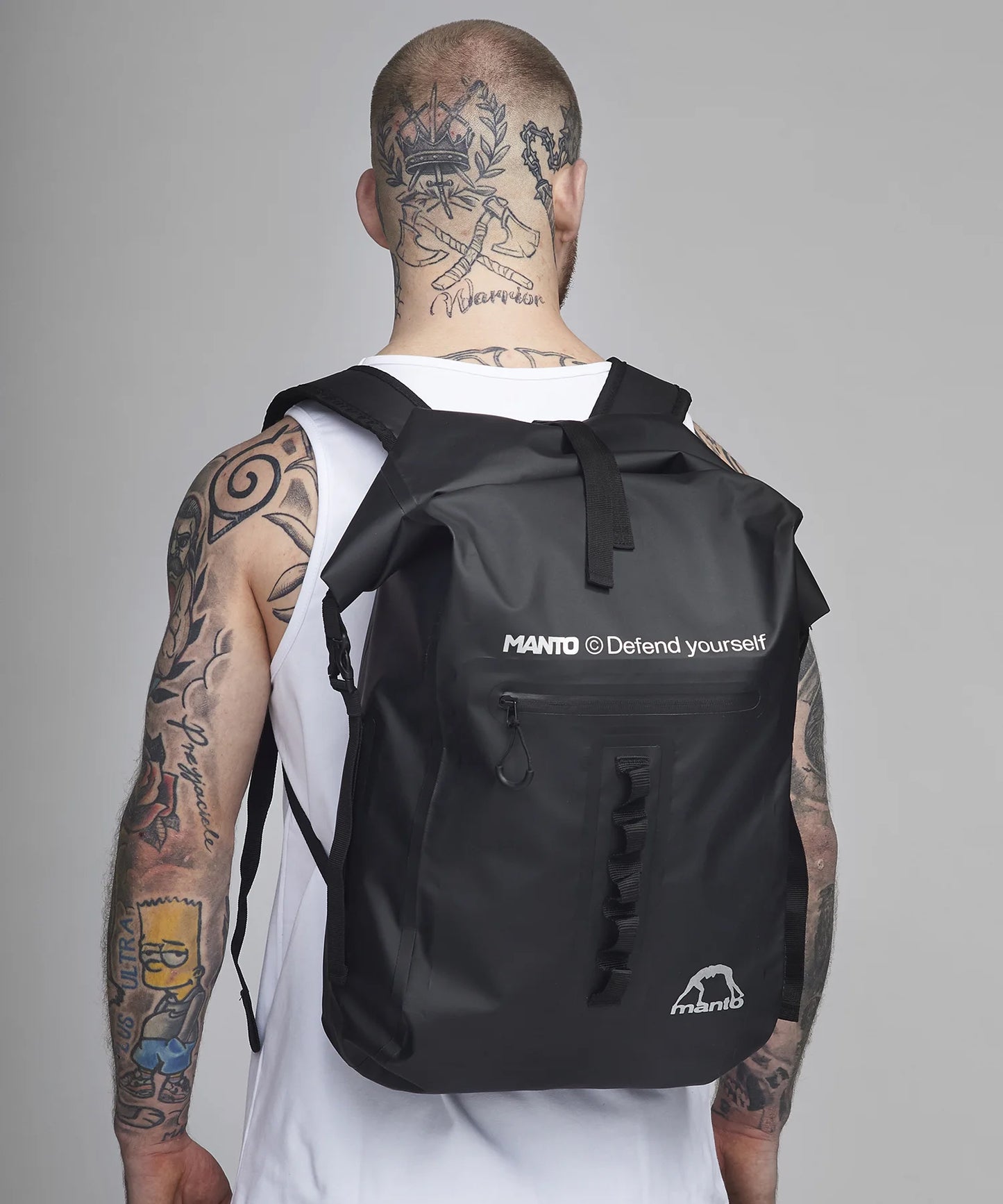 Manto New York Reflective Zaino - Nero