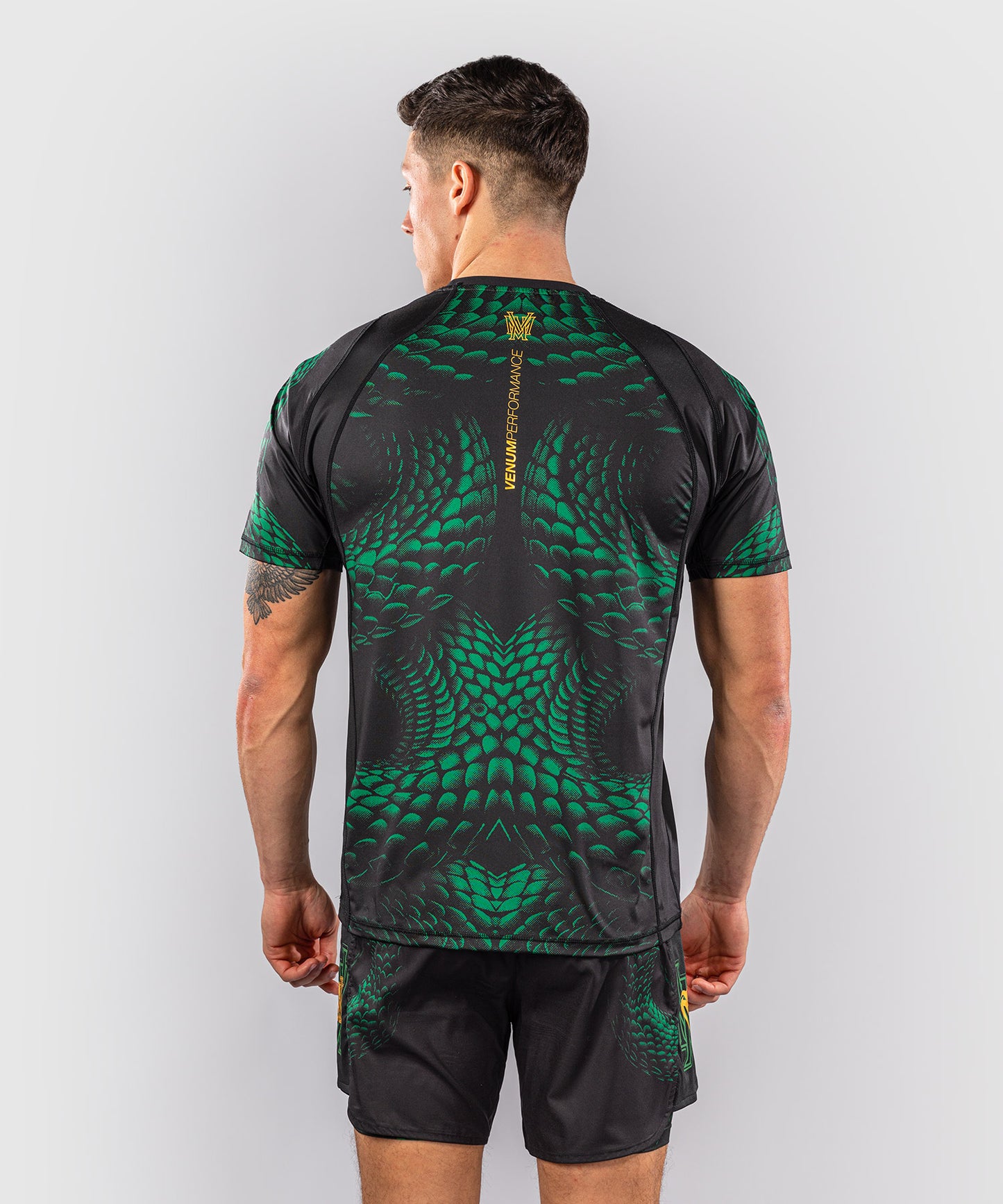 T-shirt Dry Tech Venum Matupa - Noir/Vert/Or
