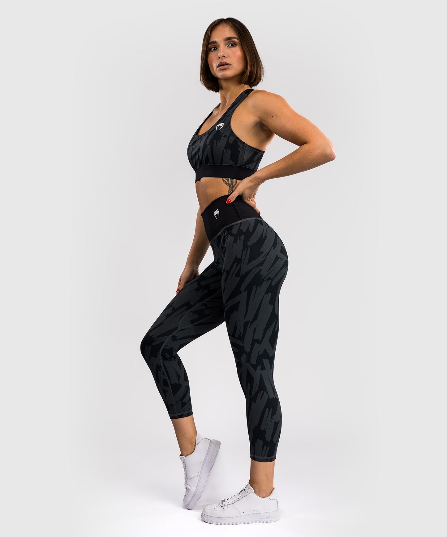 Venum Graffiti Leggings de Largo Completo para Mujer - Carbón Urbano