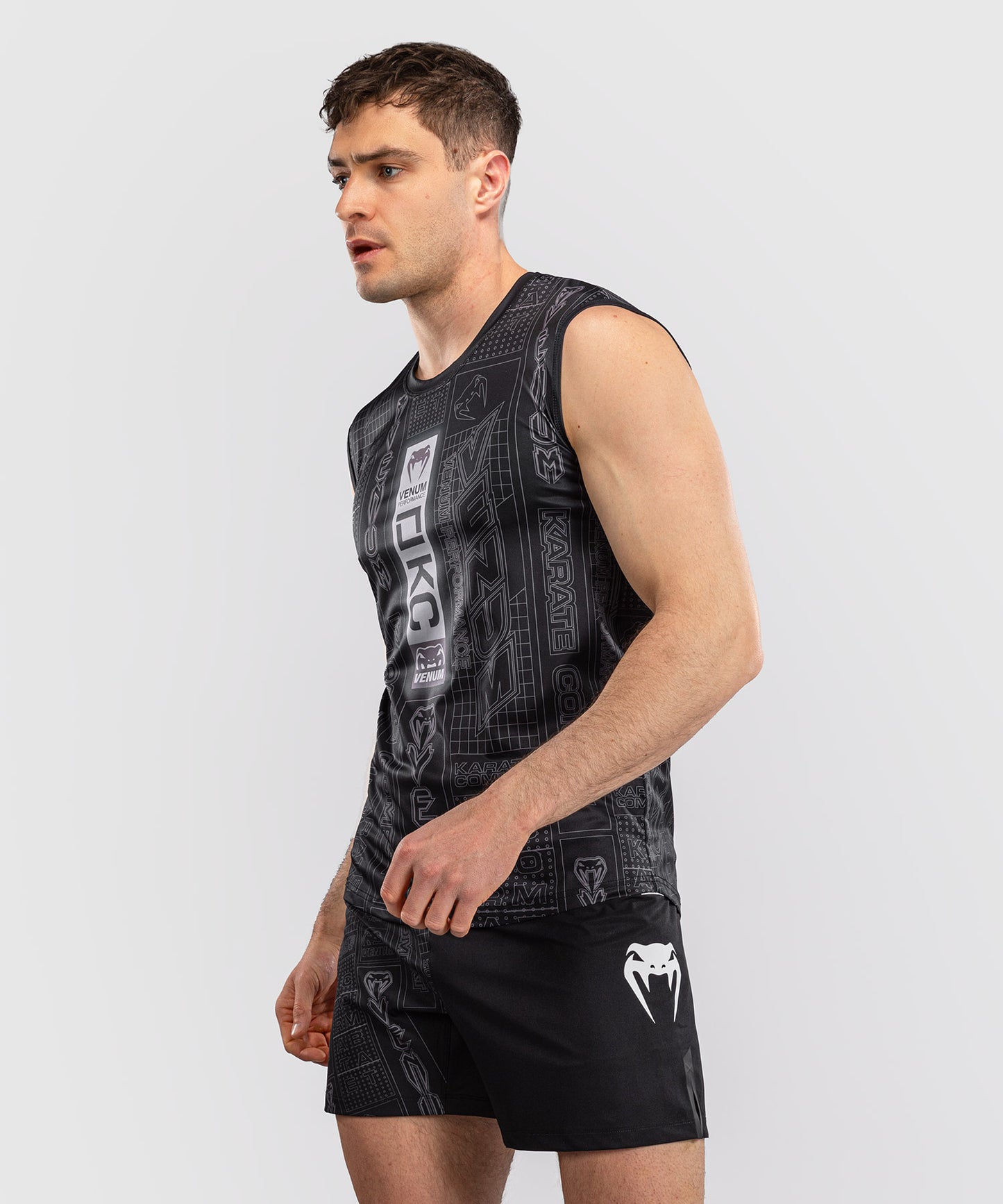 Débardeur Dry Tech Karate Combat by Venum – Noir/Gris