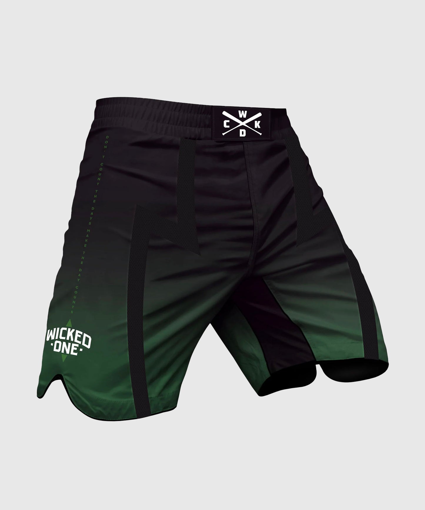 Wicked One Eager Ghost Fightshorts - Nero/Cachi