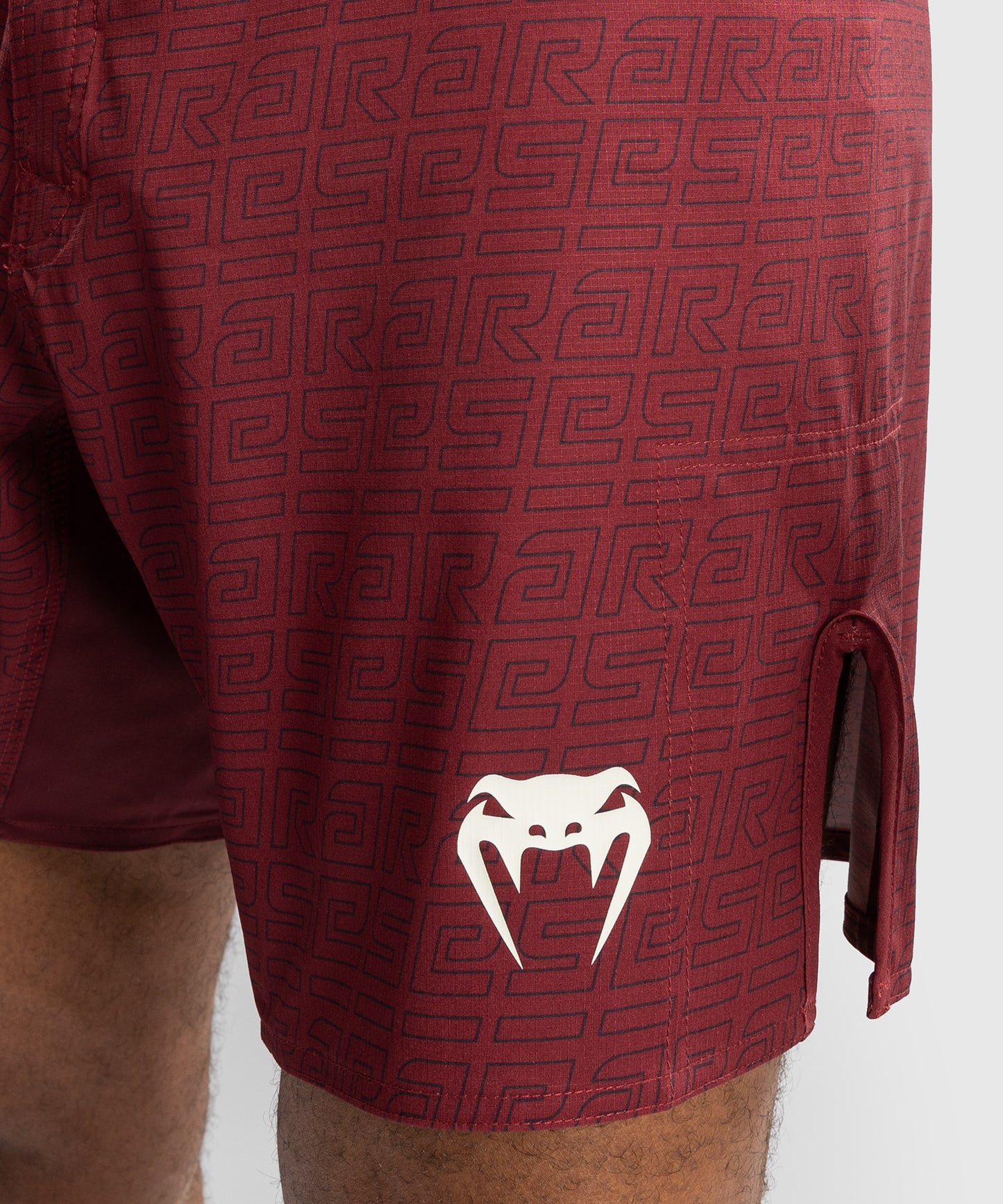 Venum x Ares Men’s Fight Shorts - Burgundy